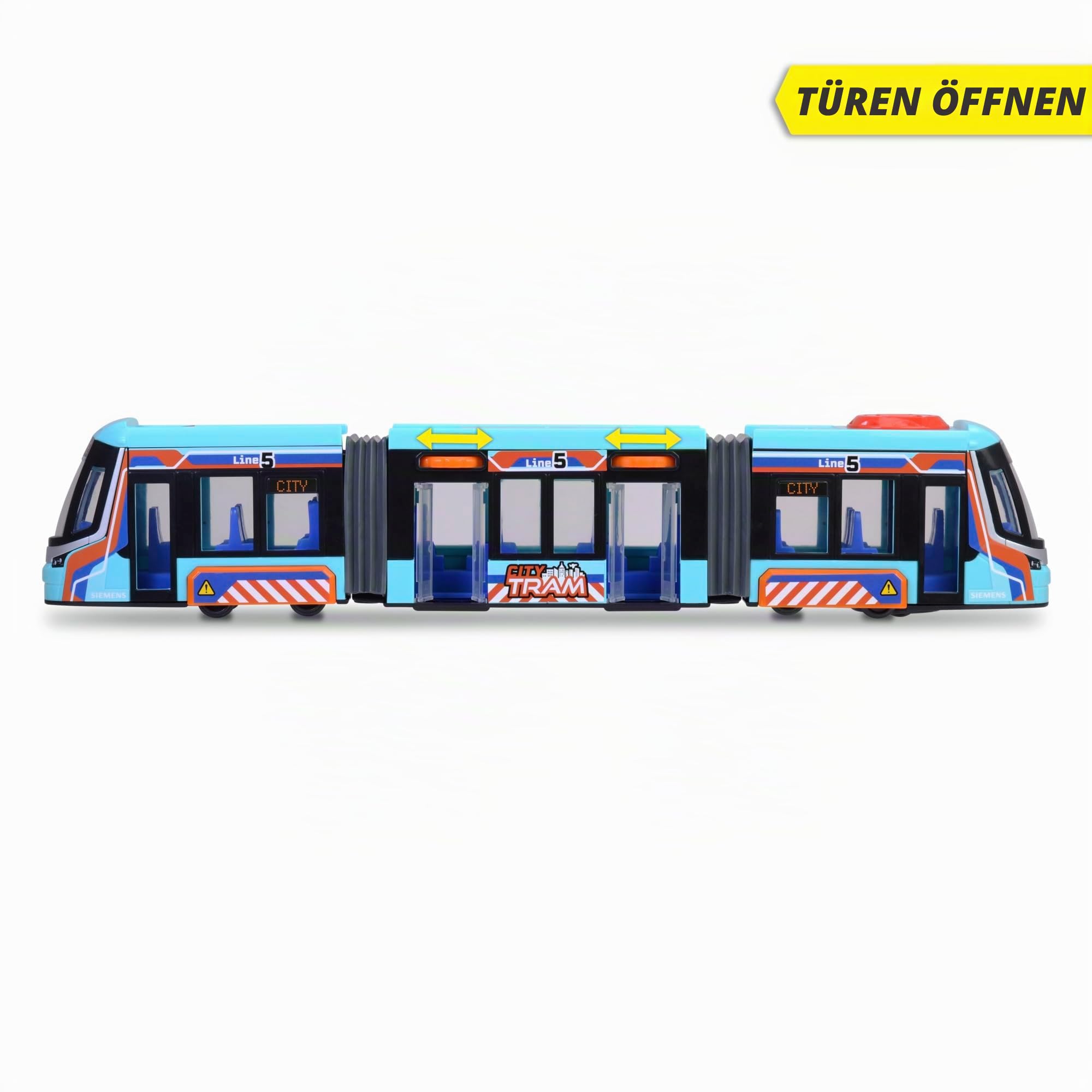 dickie-toys-go-real-city-tram-stra-enbahn-41-5-cm-freilauf image 3