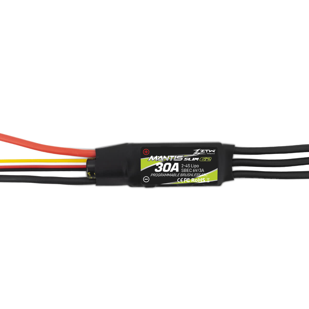 ztw-mantis-slim-g2-30a-2-4s-brushless-regler-ohne-stecker image 4