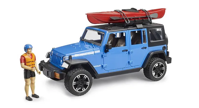 bruder-profi-jeep-wrangler-rubicon-kajak-figur-02529 image 1