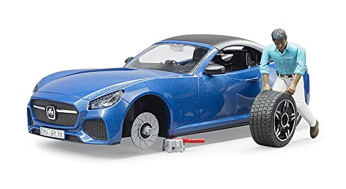 bruder-profi-roadster-03481-rennauto-cabrio-blau-mit-fahrer image 7