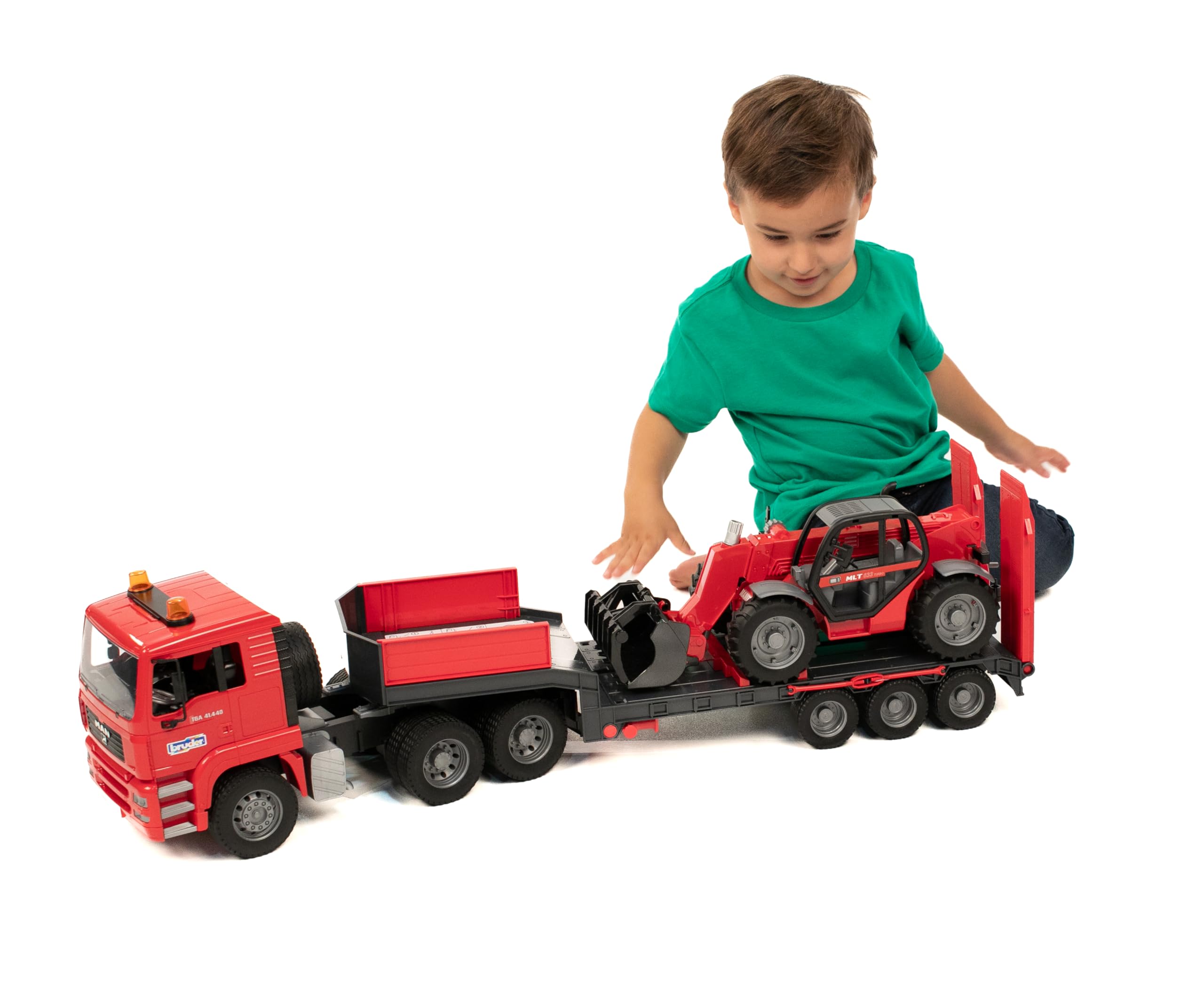 bruder-profi-man-tga-tieflader-mit-manitou-teleskoplader image 5