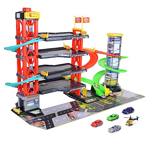 dickie-toys-go-action-parkgarage-mit-autos-licht-sound image 8