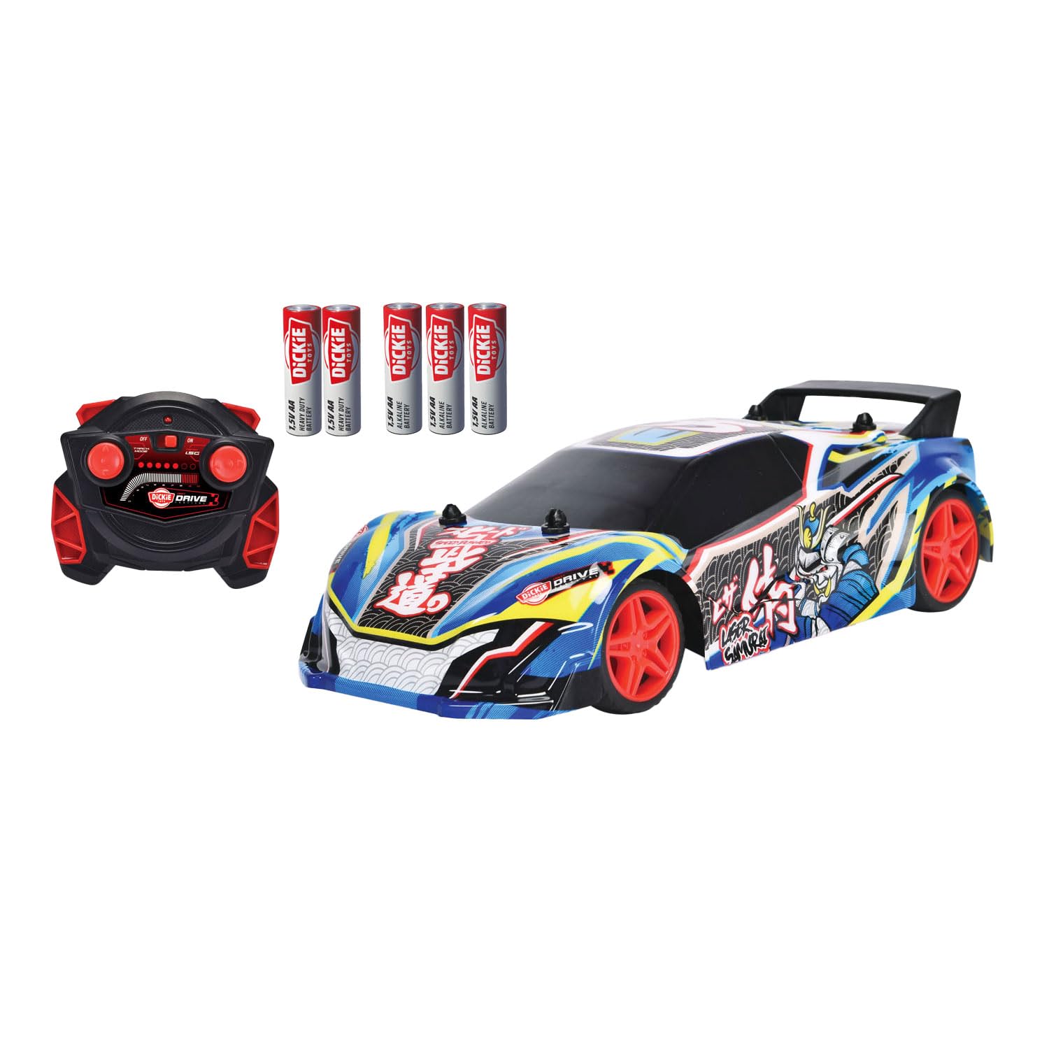 dickie-toys-go-crazy-rc-laser-samurai-22-cm image 1