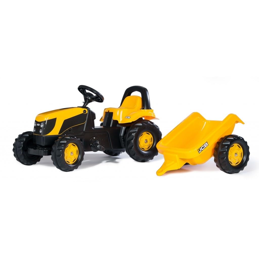 rolly-toys-rollykid-jbc-trettraktor-mit-anh-nger image 2