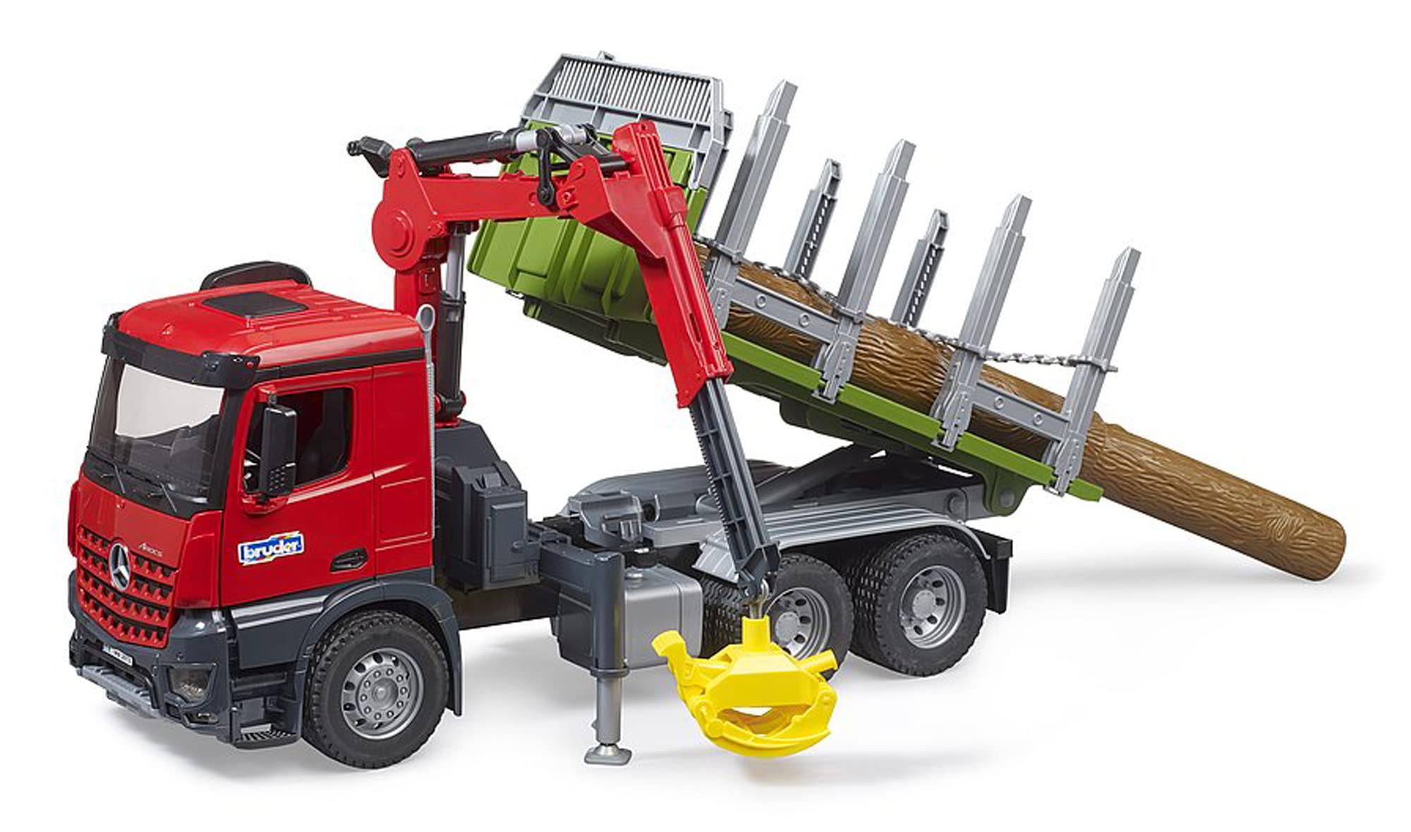 bruder-profi-mb-arocs-holztransporter-lkw-ladekran-03669 image 4