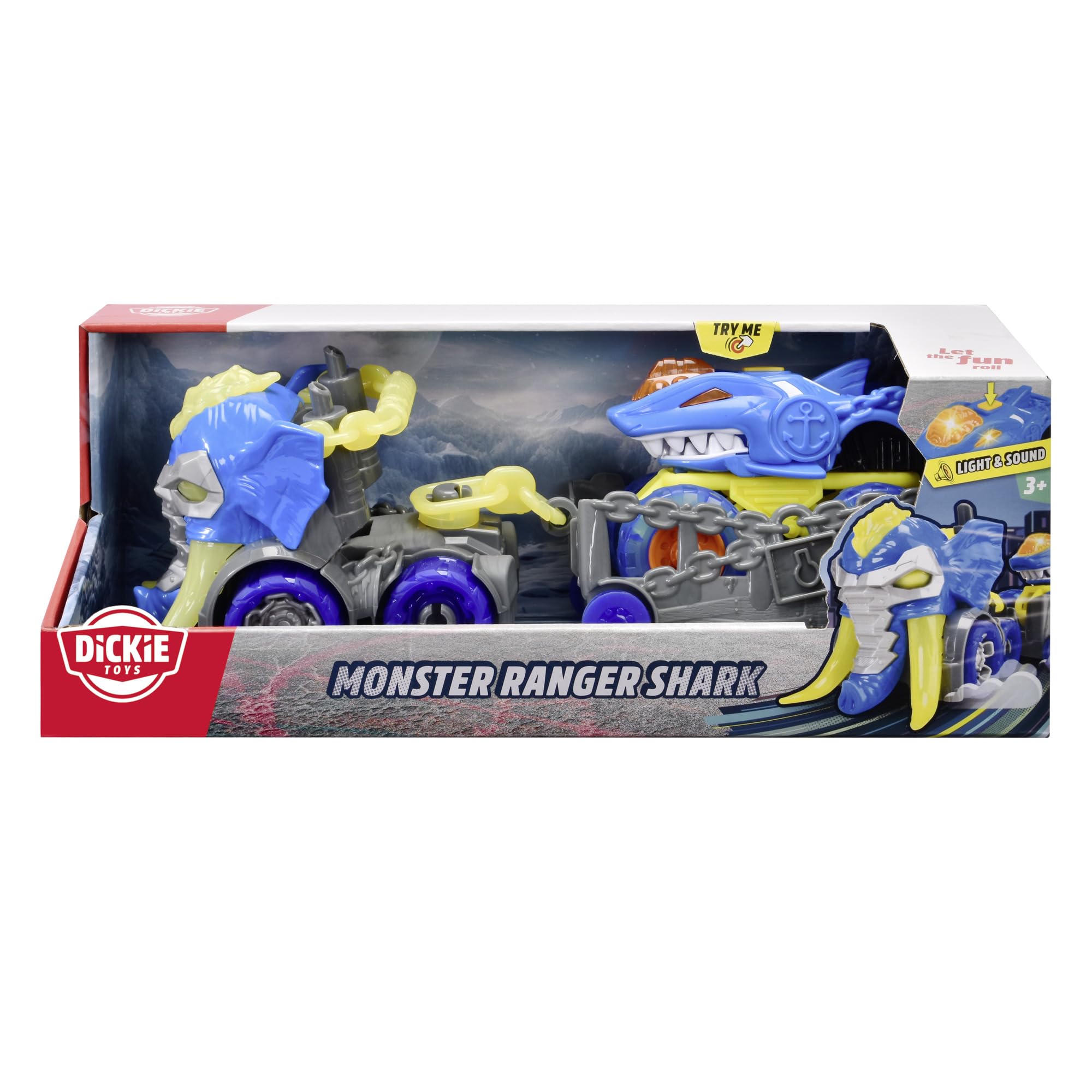 dickie-motor-mutants-monster-ranger-shark-truck-mit-hai-auto-32cm image 7