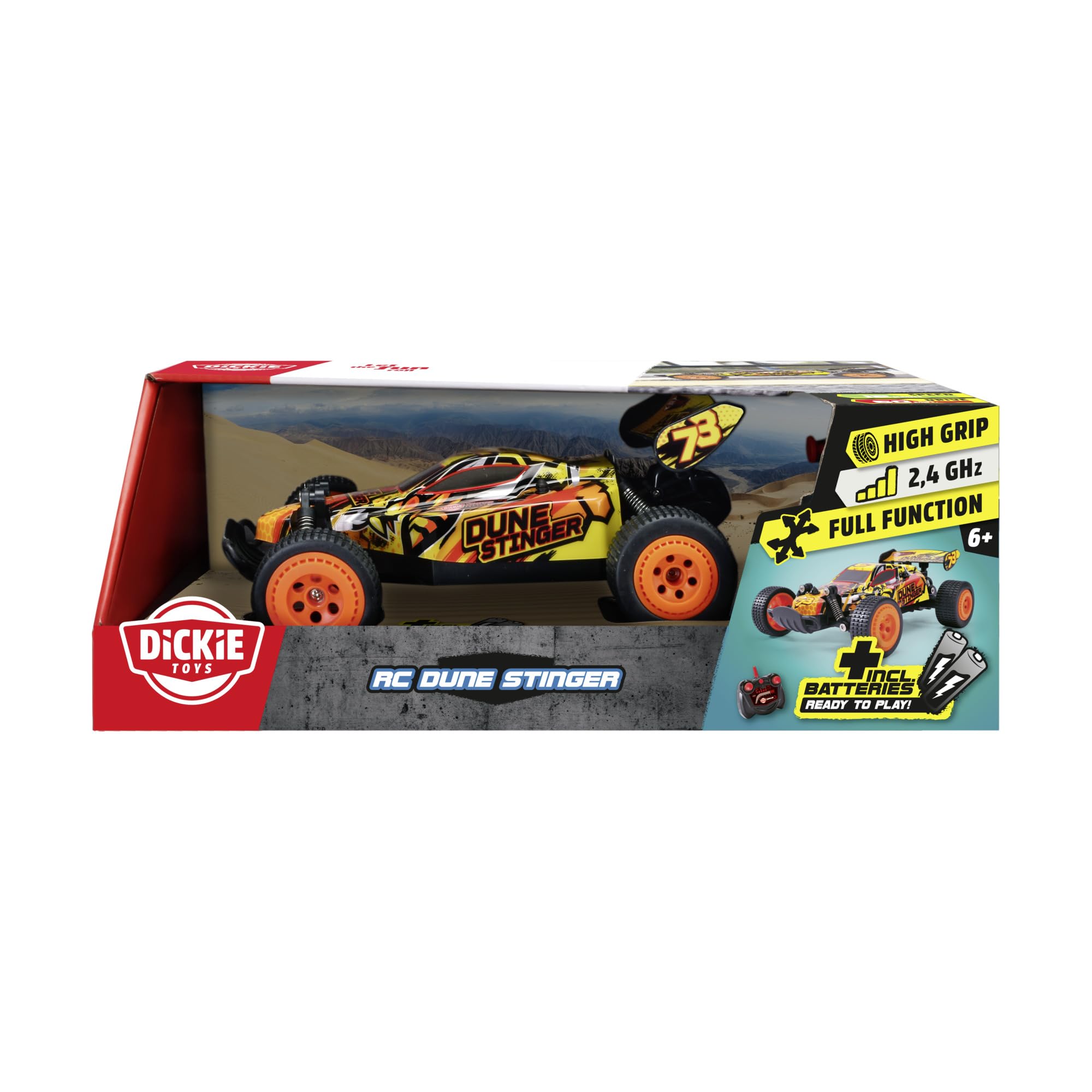 dickie-toys-go-crazy-dune-stinger-rc-buggy-22-cm-12-km-h-ab-6-jahre image 7