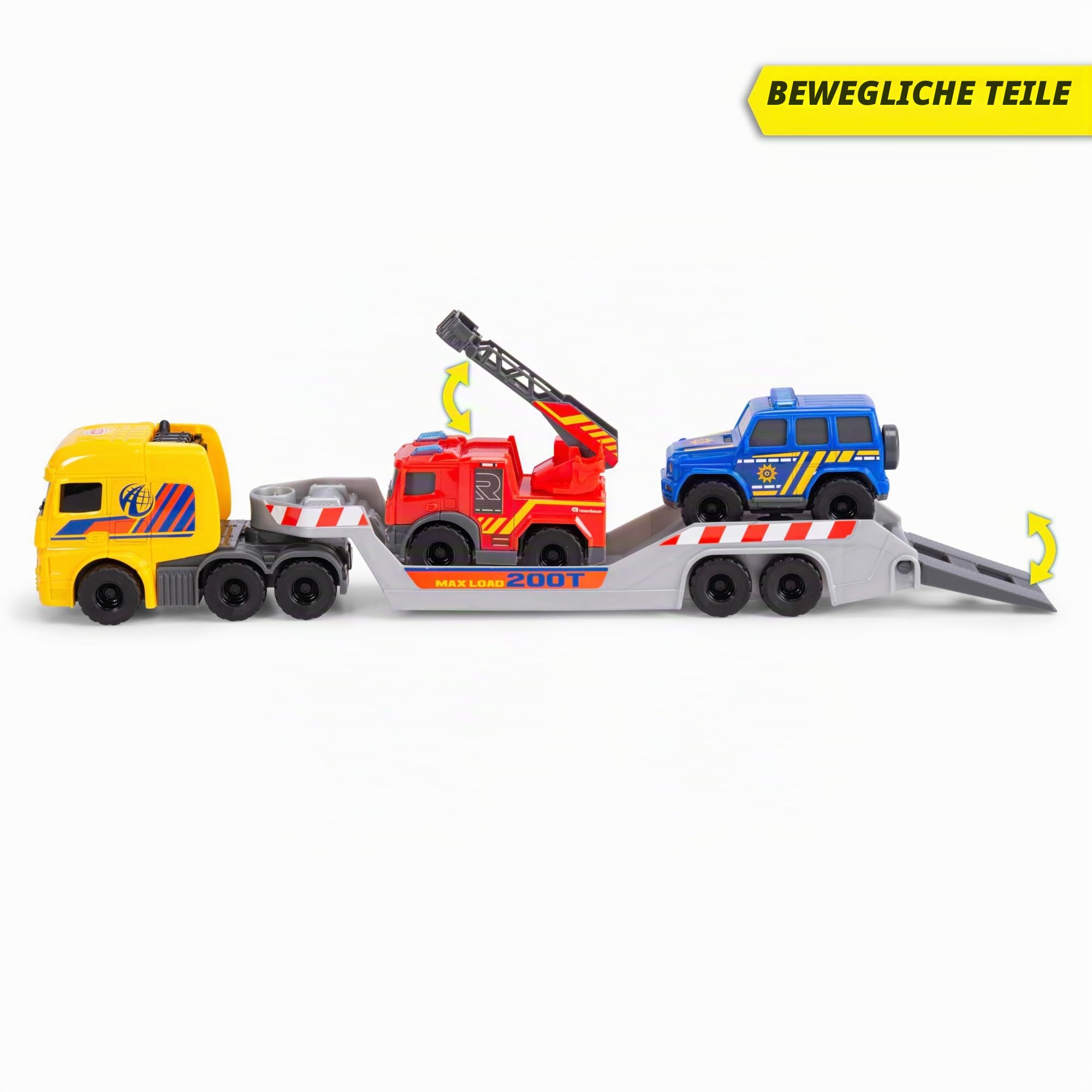 dickie-toys-sos-micro-rescue-truck-spielzeug-set-32-cm-mit-anh-nger image 3