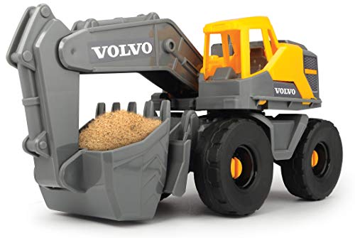 dickie-go-real-volvo-muldenkipper-kipplaster-26-cm-gelb image 6