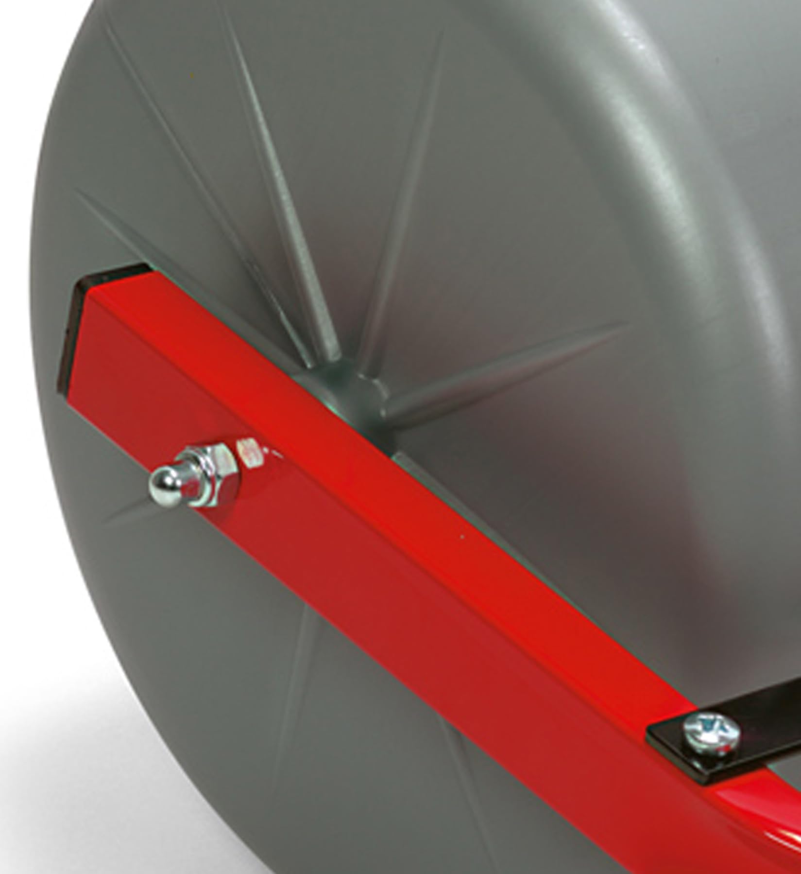 rolly-toys-rollytrailer-rollyfarm-roller-walze-rot-silber-1-teilig image 4
