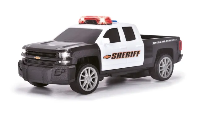 dickie-toys-sos-chevy-silverado-police-polizei-pickup-ab-3-jahre image 1