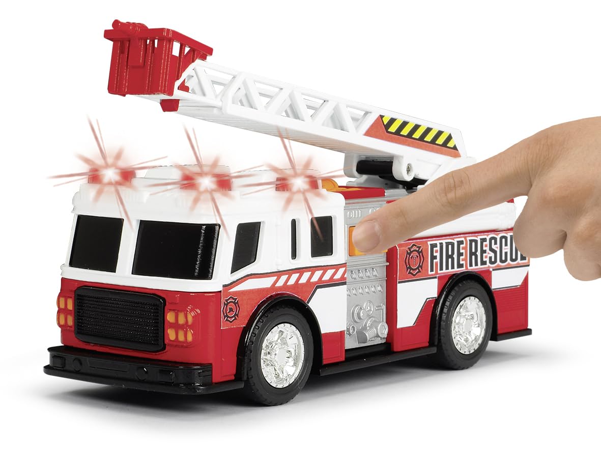 dickie-toys-sos-fire-truck-feuerwehr-licht-sound-15-cm image 2