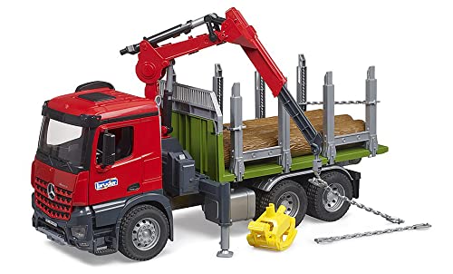 bruder-profi-mb-arocs-holztransporter-lkw-ladekran-03669 image 7