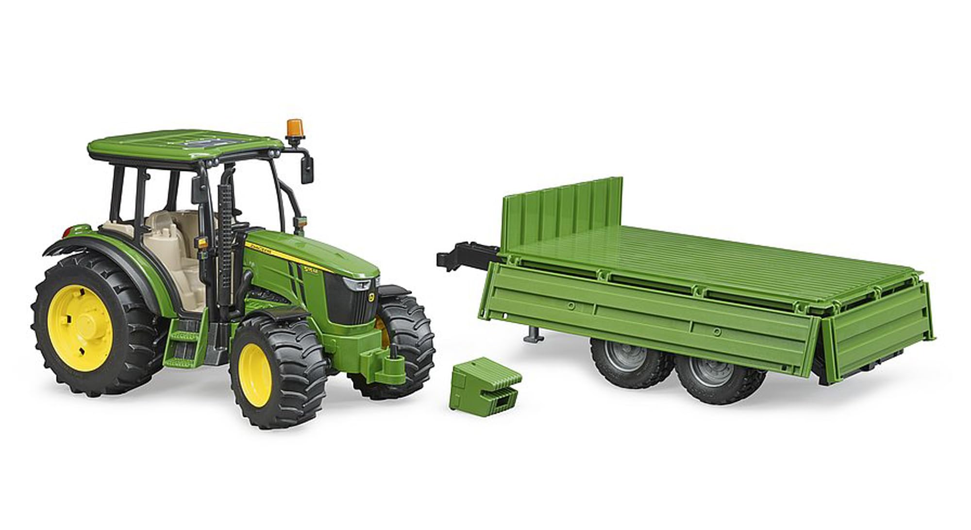 bruder-profi-series-john-deere-5115m-traktor-mit-kippanh-nger image 3