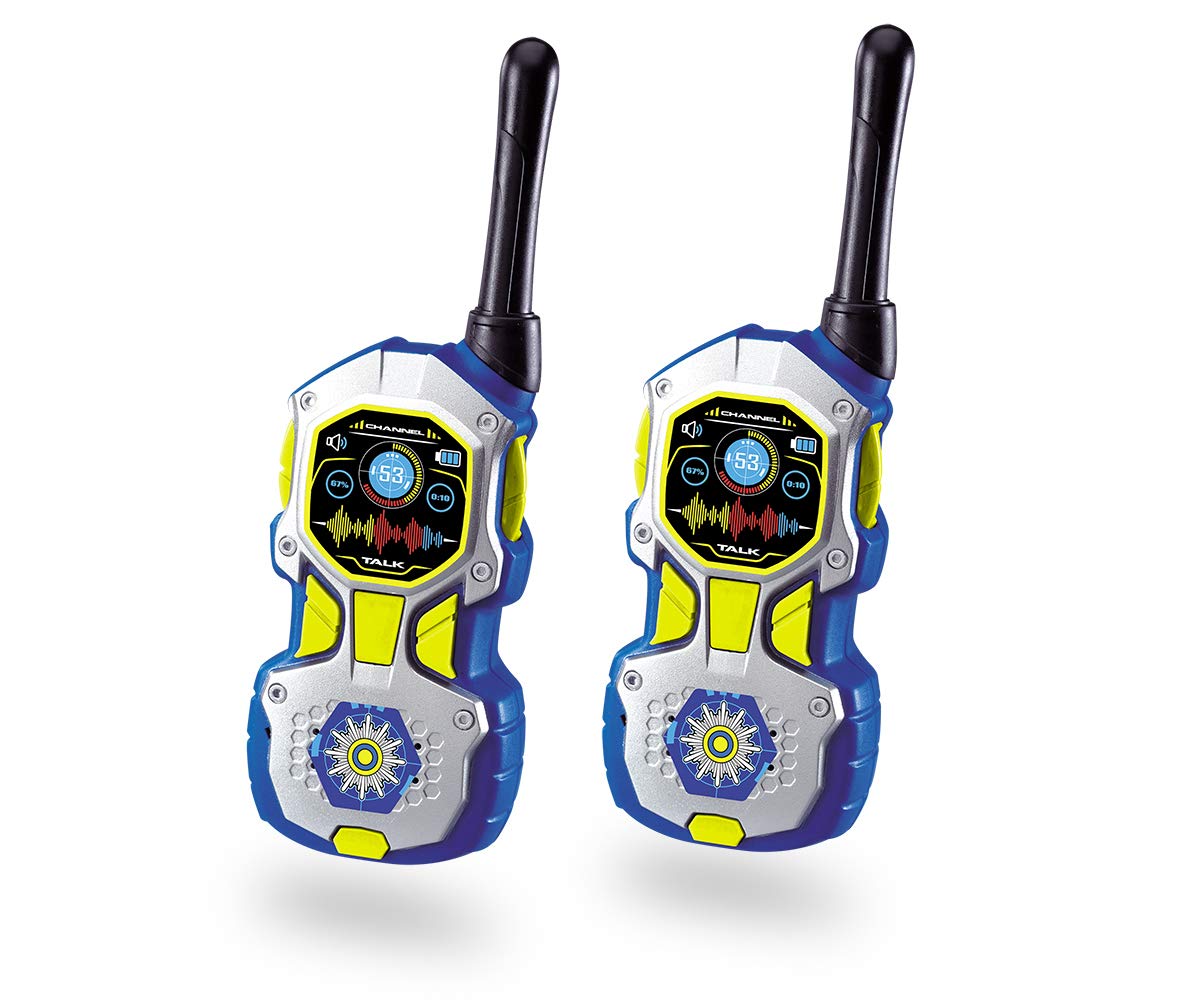 dickie-toys-sos-walkie-talkie-polizei-funkger-t-2er-set-80-m image 1
