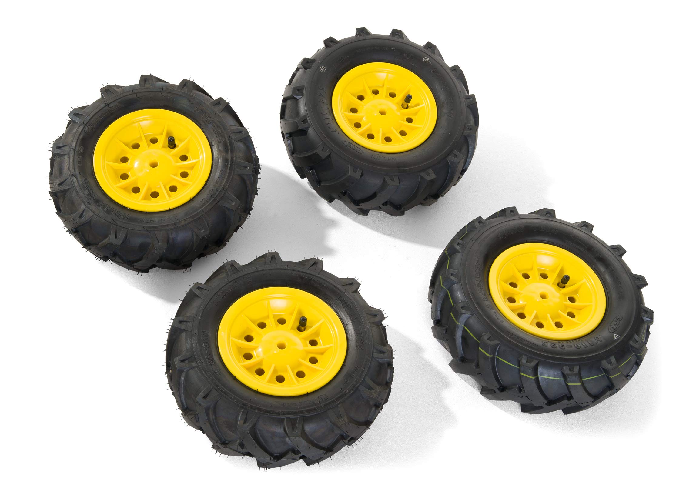 rolly-toys-rollytrac-air-tyre-luftreifen-gelb-325x110-260x95-4-st-ck image 2