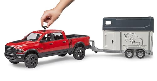 bruder-profi-02501-ram-2500-power-wagon-pferdeanh-nger-mit-pferd image 8