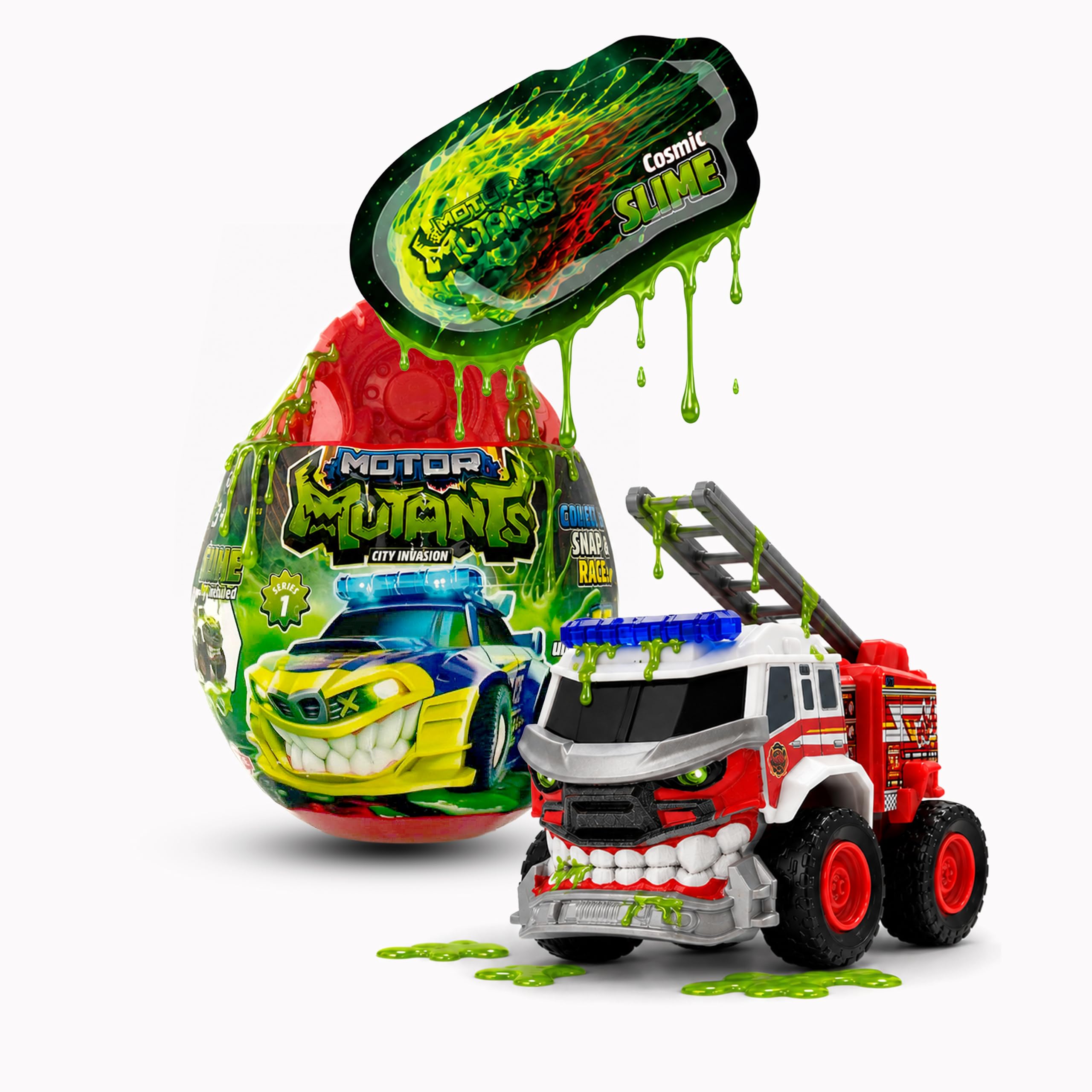 dickie-motor-mutants-berraschungsei-auto-mit-schleim image 1