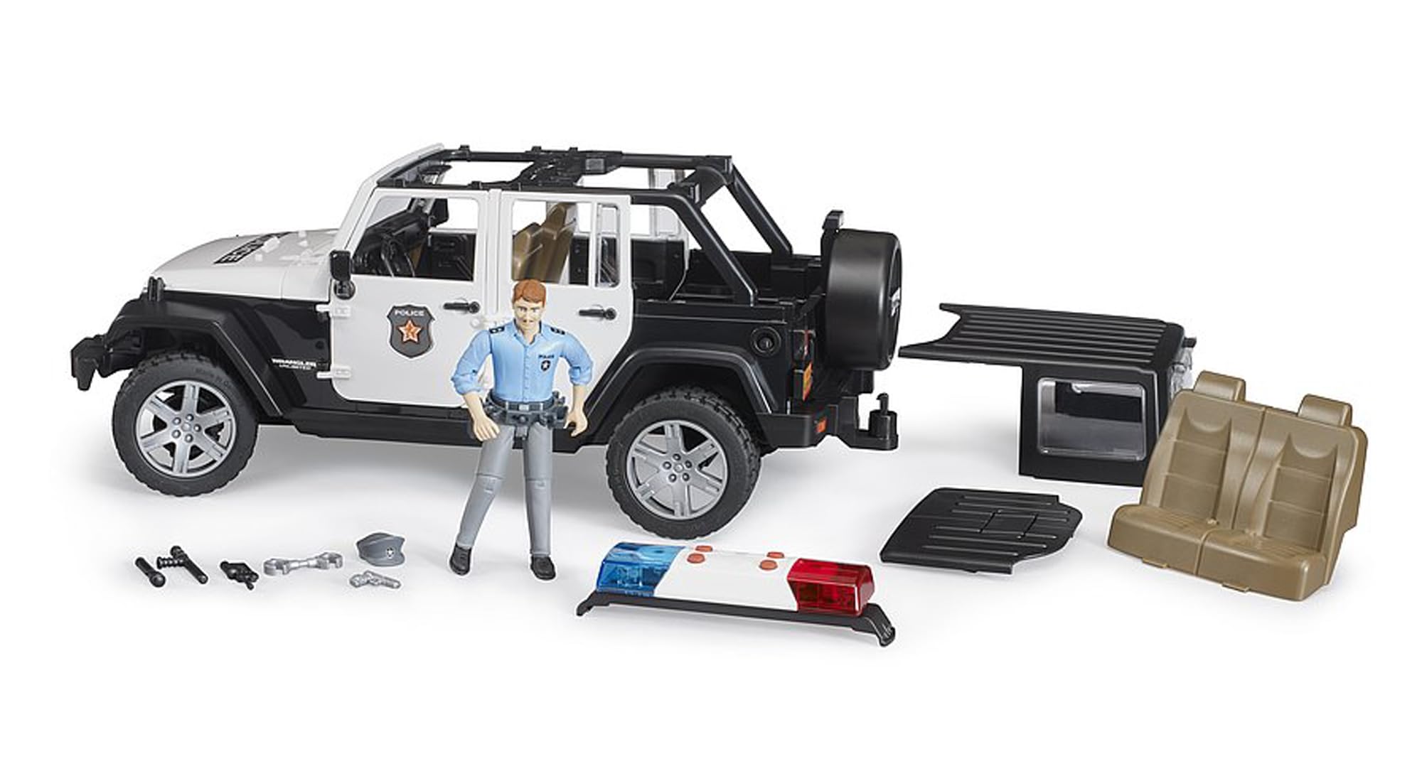 bruder-profi-series-02526-jeep-wrangler-polizei-mit-figur-sound image 5