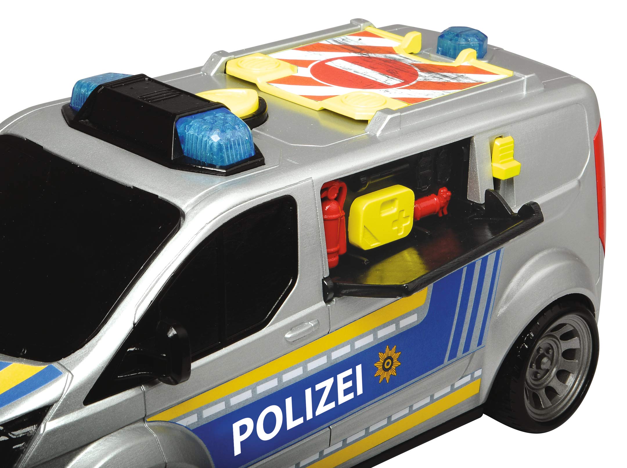 dickie-sos-ford-transit-polizei-polizeibus-28cm-licht-sound image 4
