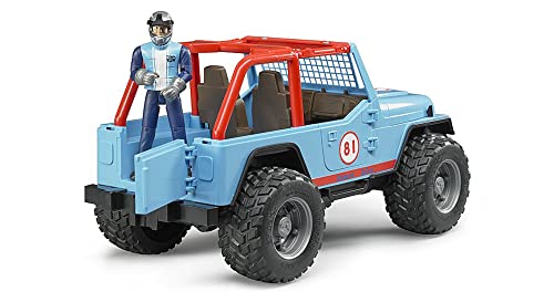 bruder-profi-series-02541-jeep-cross-country-racer-auto-blau-1-16 image 8
