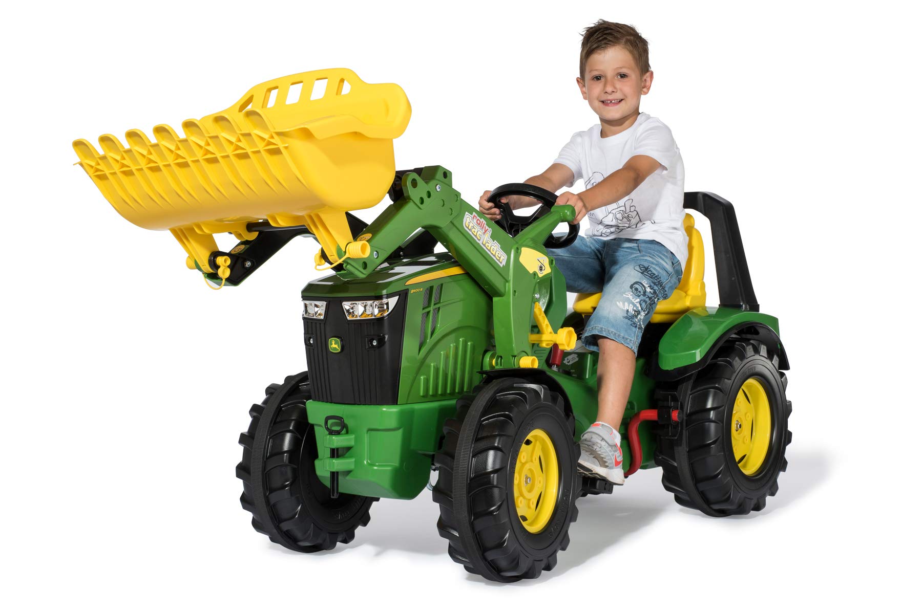 rolly-toys-rollyx-trac-john-deere-trettraktor-lader-gr-n image 5