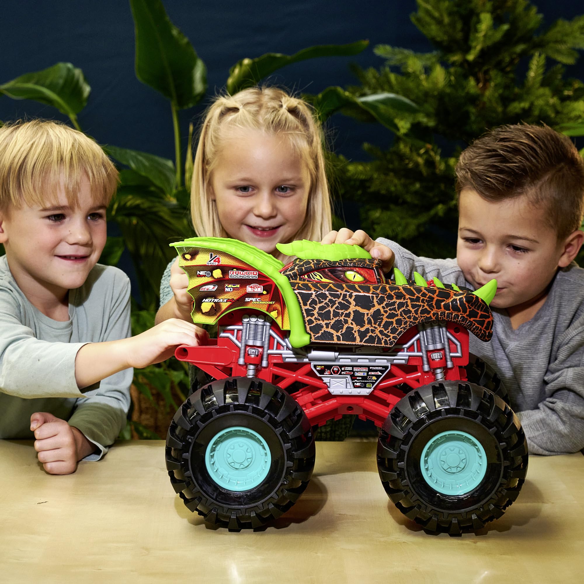 dickie-toys-motor-mutants-dragon-monster-truck-38-5-cm-mit-plattform image 5