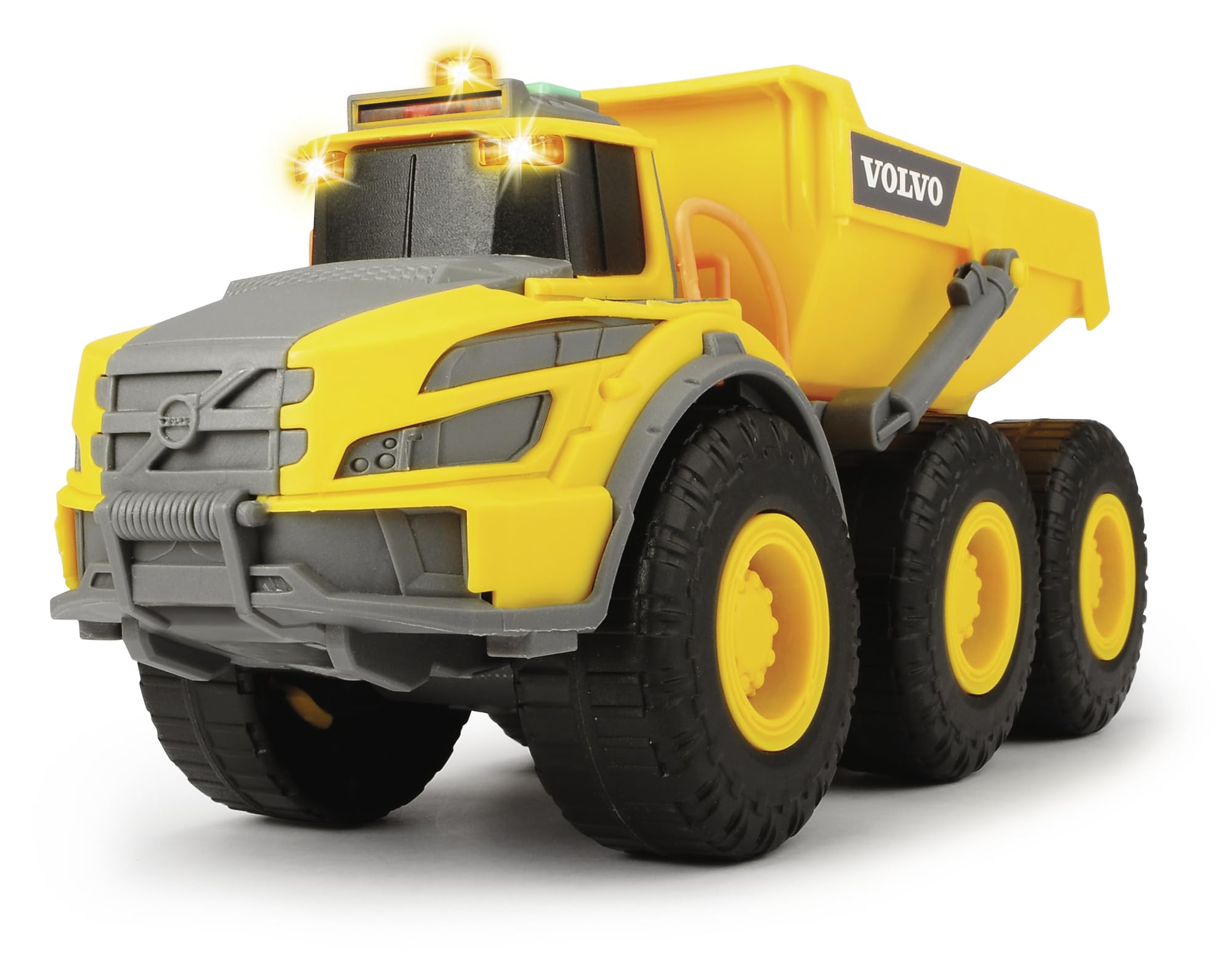 dickie-go-real-volvo-radlader-spielzeug-23cm-gelb-grau-licht image 5
