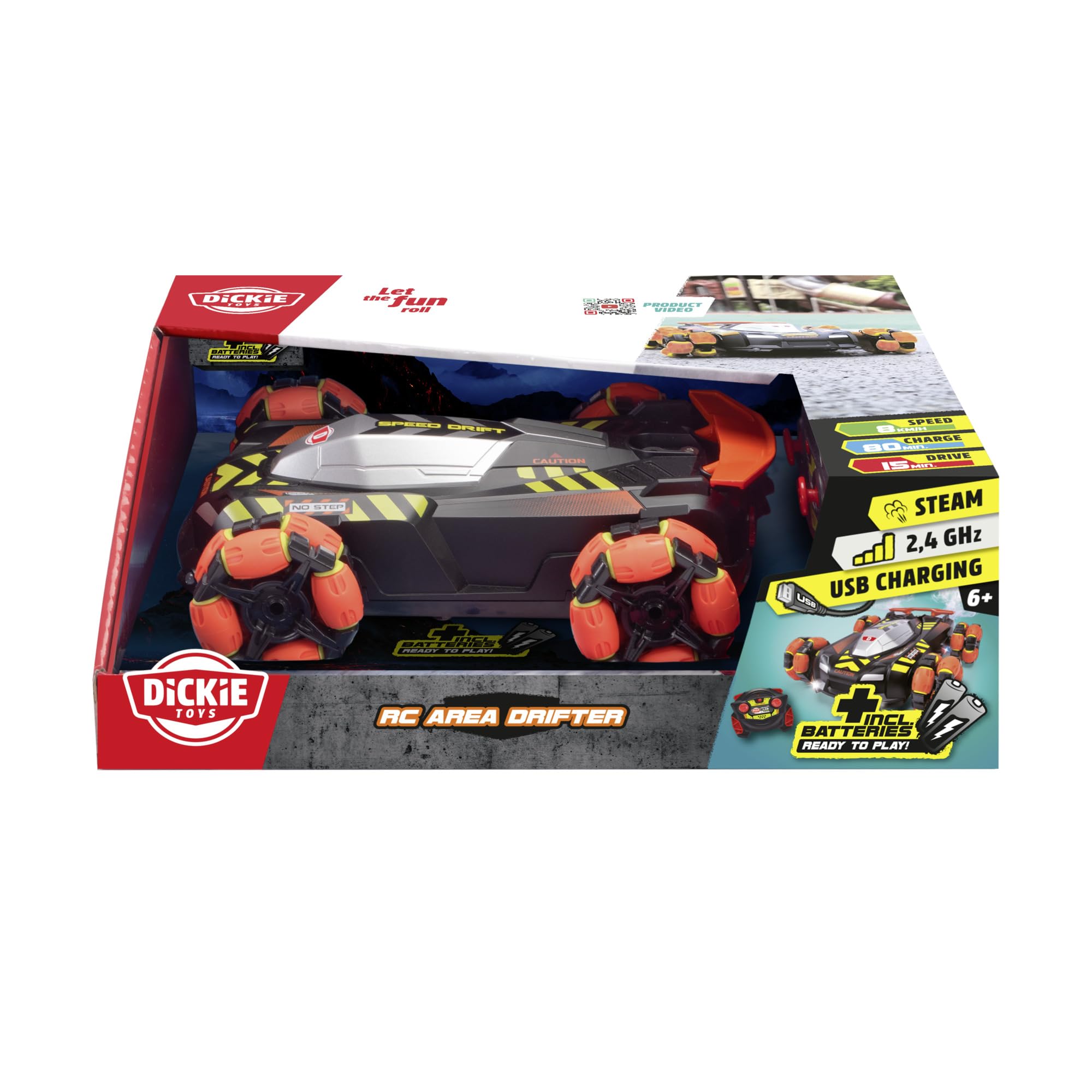 dickie-toys-go-crazy-area-drifter-rc-auto-25-cm-ab-6-jahre image 7