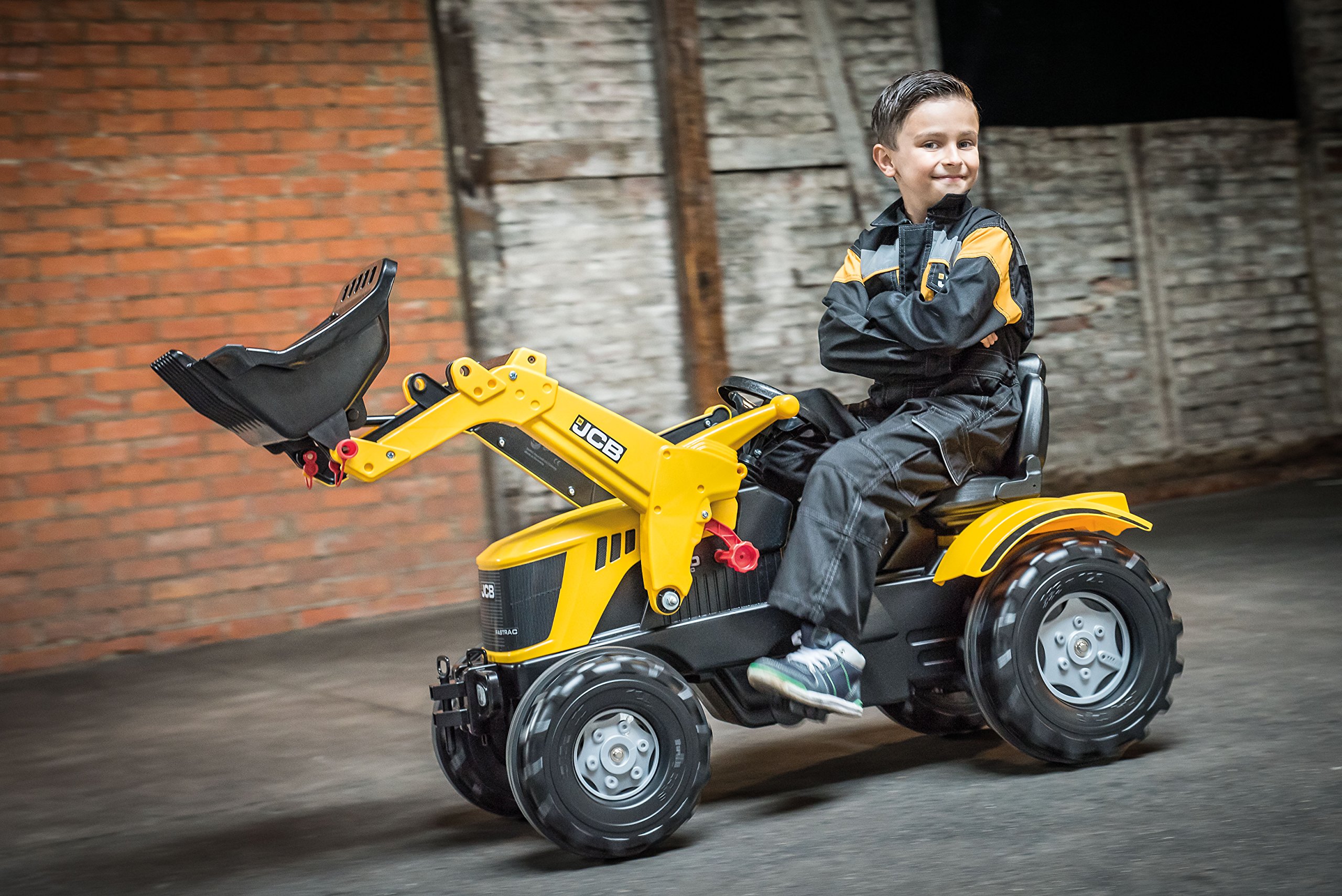 rolly-toys-rollyfarmtrac-jcb-8250-trettraktor-mit-lader image 3
