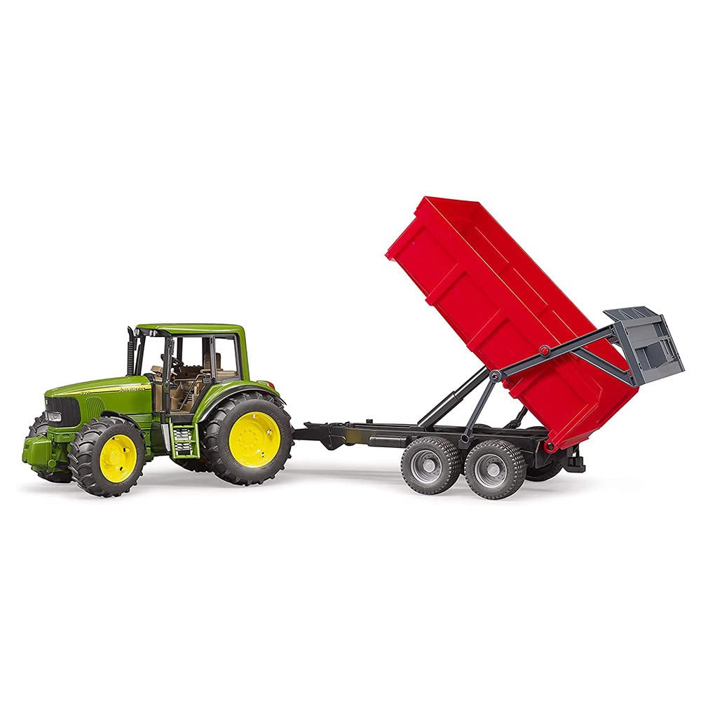 bruder-profi-series-02057-john-deere-6920-traktor-mit-anh-nger image 2
