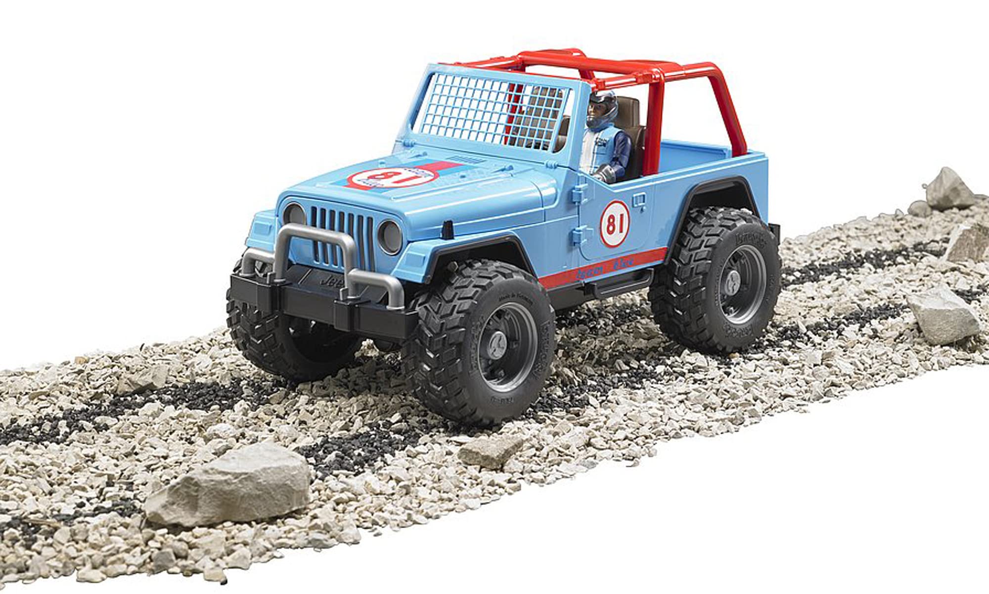 bruder-profi-series-02541-jeep-cross-country-racer-auto-blau-1-16 image 5