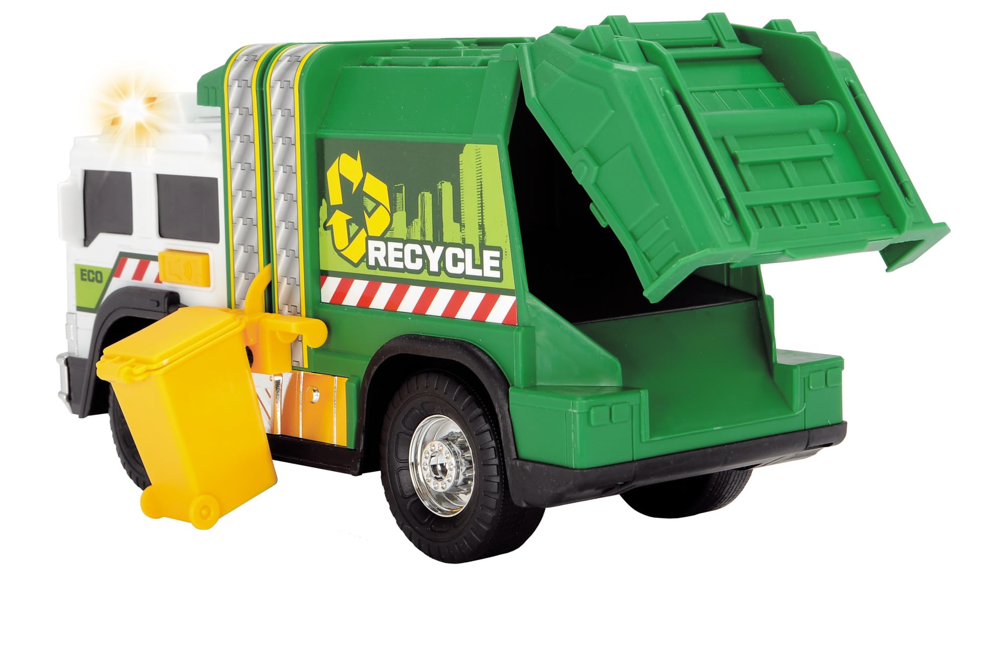 dickie-go-real-recycle-truck-m-llauto-30-cm-licht-sound image 3