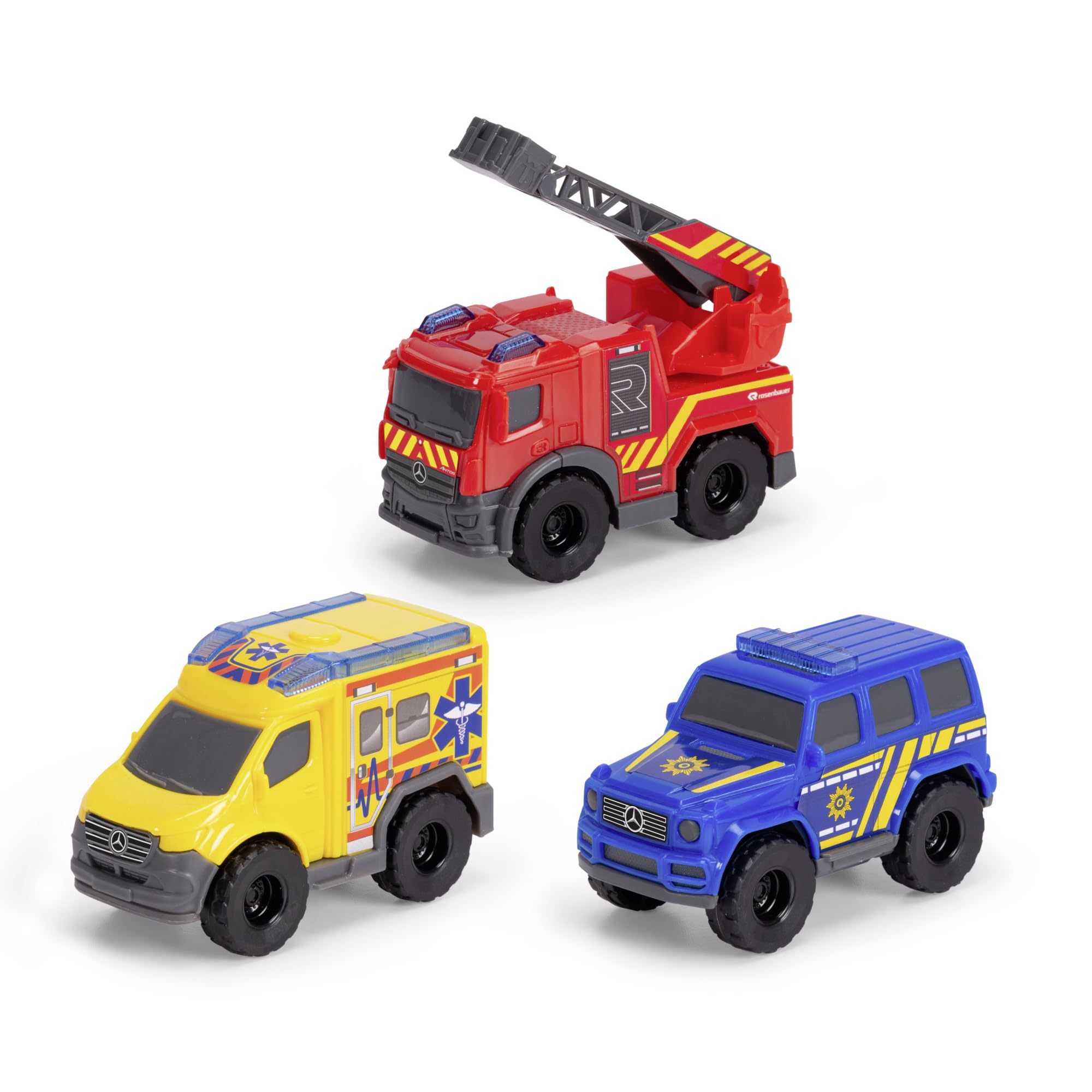 dickie-sos-micro-rescue-force-3er-set-mercedes-ab-3-jahre image 1