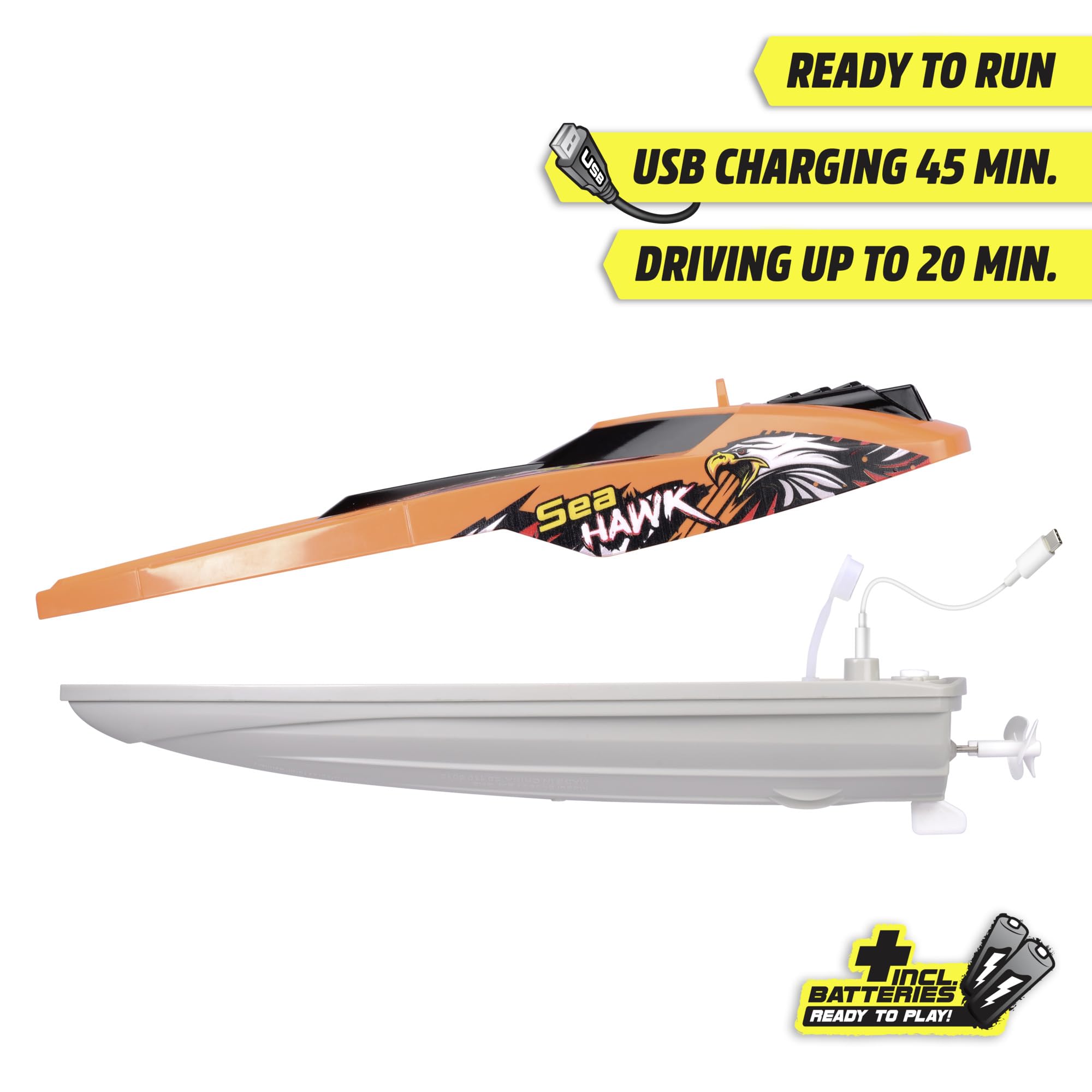 dickie-toys-go-crazy-rc-boot-sea-hawk-spielzeugboot-33-cm image 3
