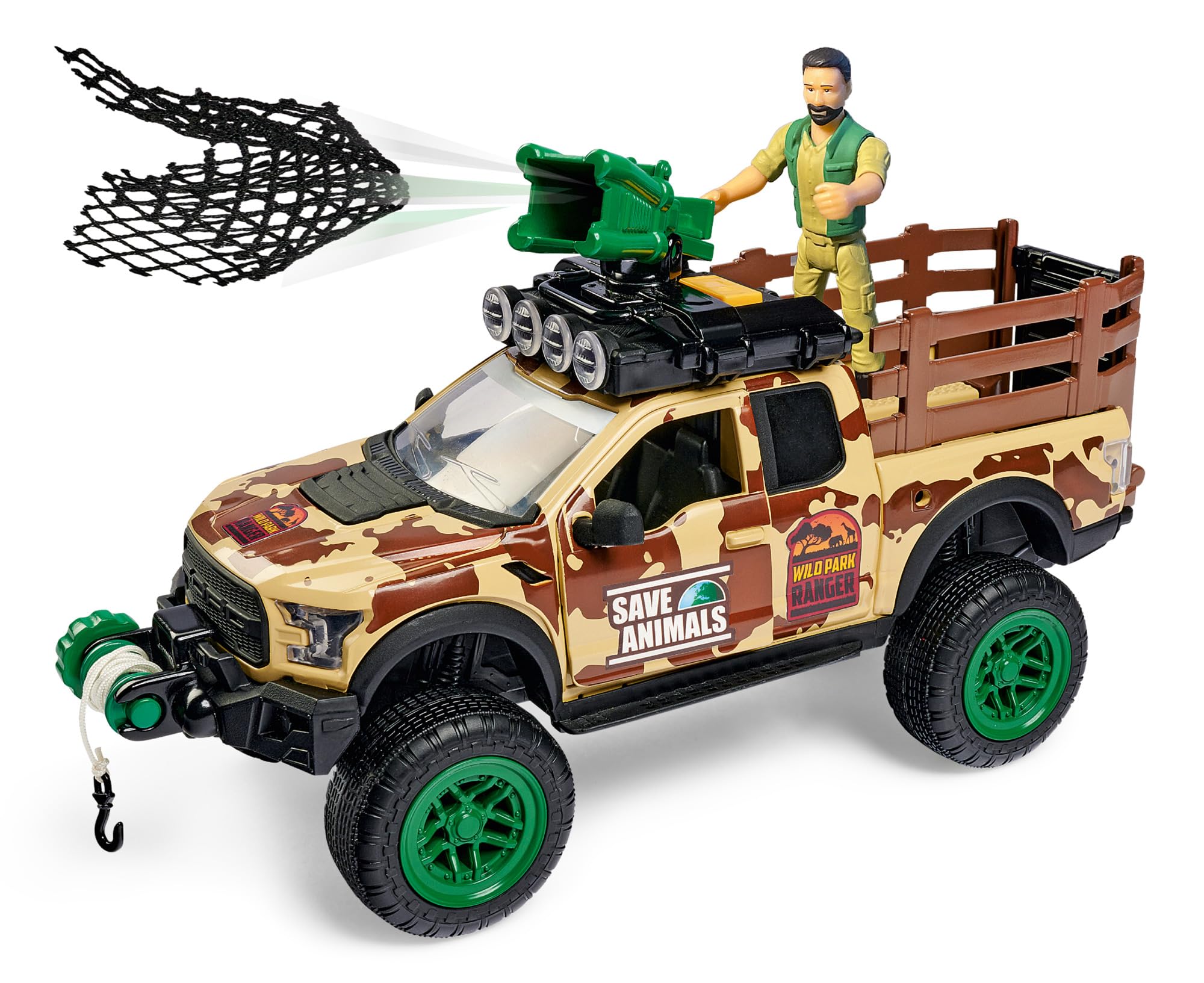 dickie-toys-go-real-wild-park-ranger-set-jeep-tarnfarben image 2