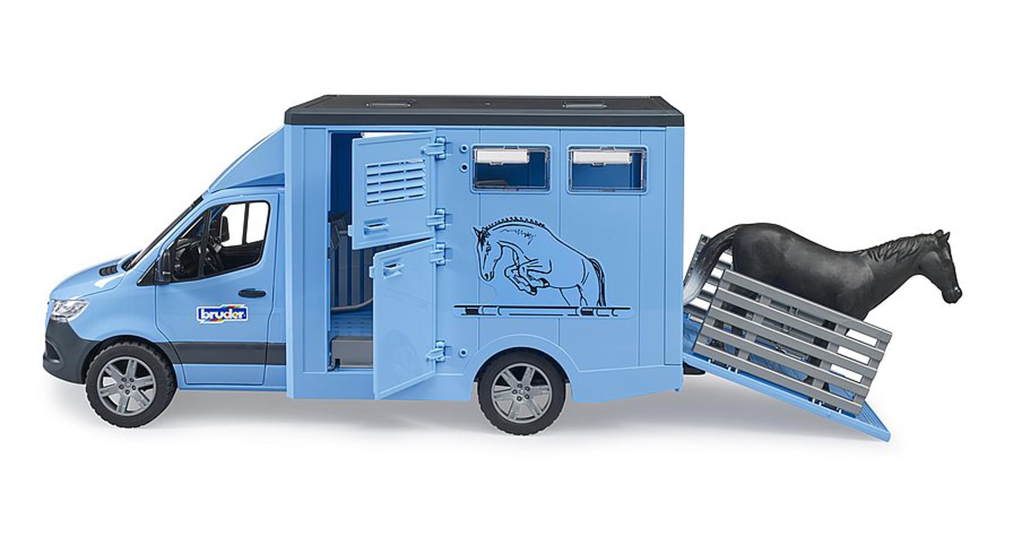 bruder-profi-02674-mb-sprinter-tiertransporter-1-16-mit-pferd image 3