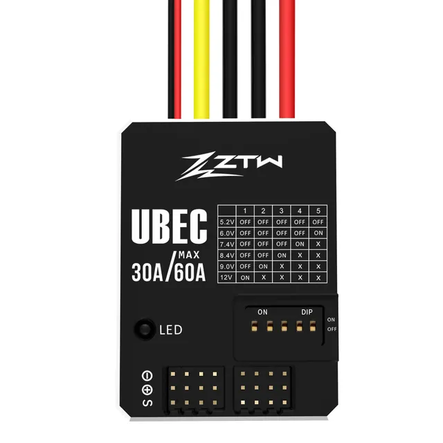 ztw-ubec-30a-hv-spannungsregler-3-18s-uav-12v image 1
