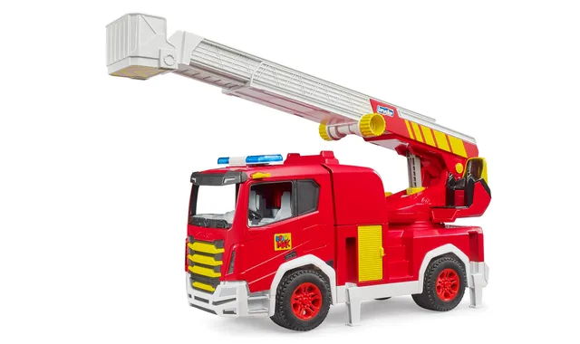bruder-roadmax-03472-feuerwehr-drehleiter-ab-2-jahre image 1