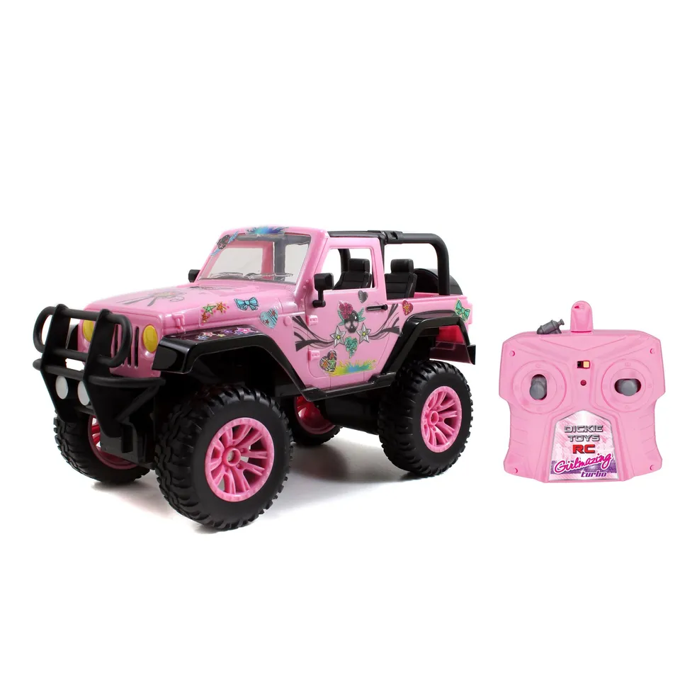 dickie-go-crazy-rc-jeep-wrangler-pink-1-16-ab-6-jahren image 1