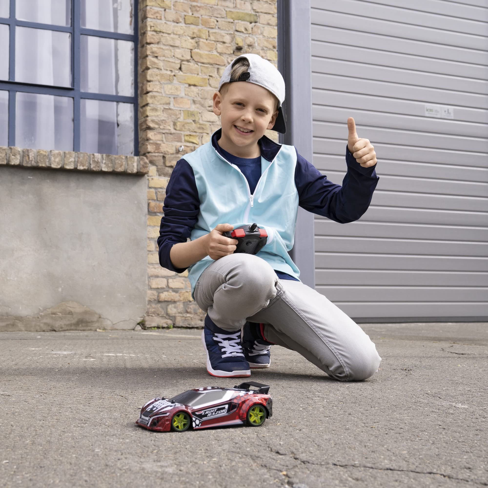 dickie-go-crazy-light-razor-rc-sportwagen-1-20-mit-licht image 7