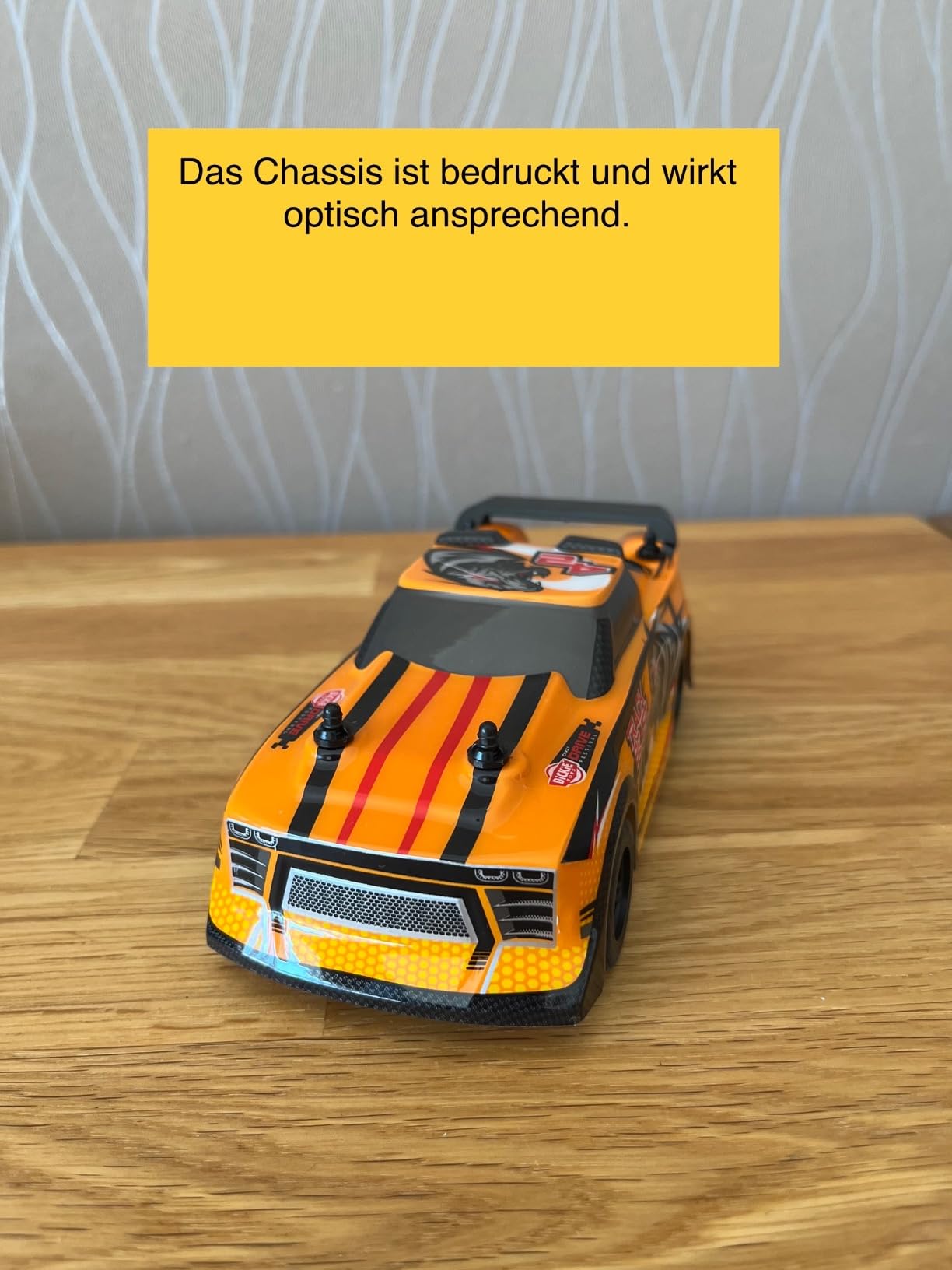Orange leuchtet