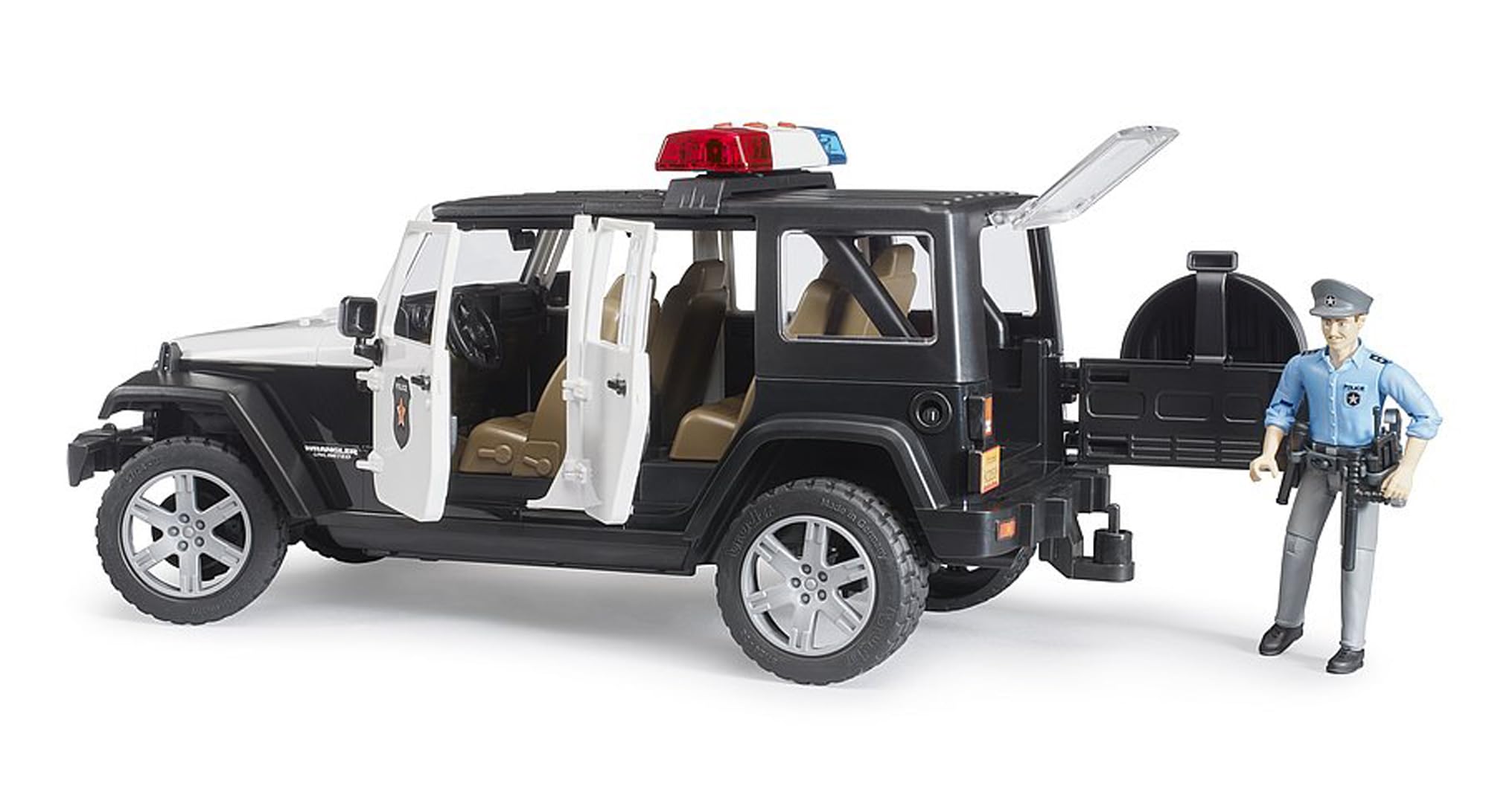 bruder-profi-series-02526-jeep-wrangler-polizei-mit-figur-sound image 7