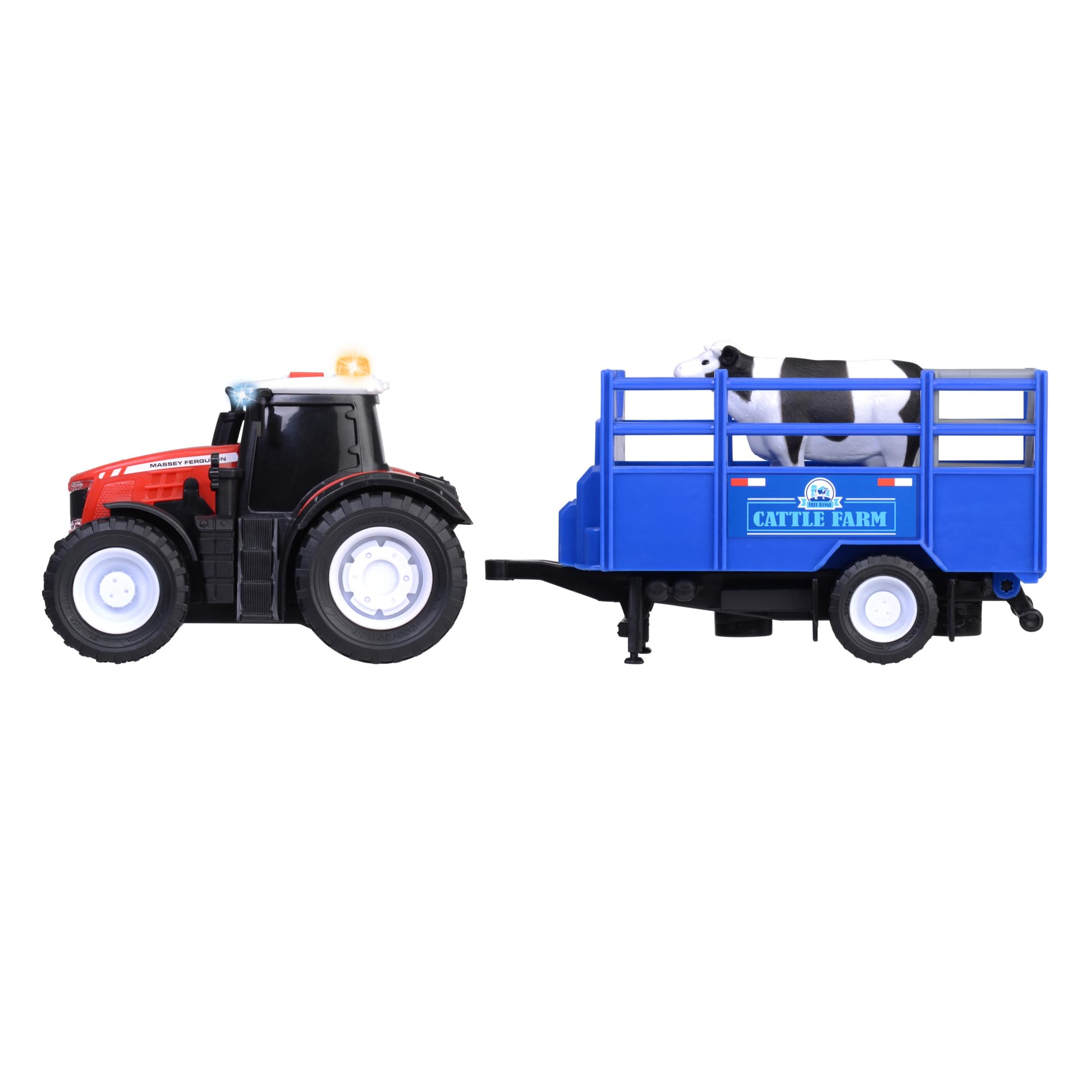 dickie-toys-go-real-massey-ferguson-traktor-mit-anh-nger-und-kuh-26-cm image 3