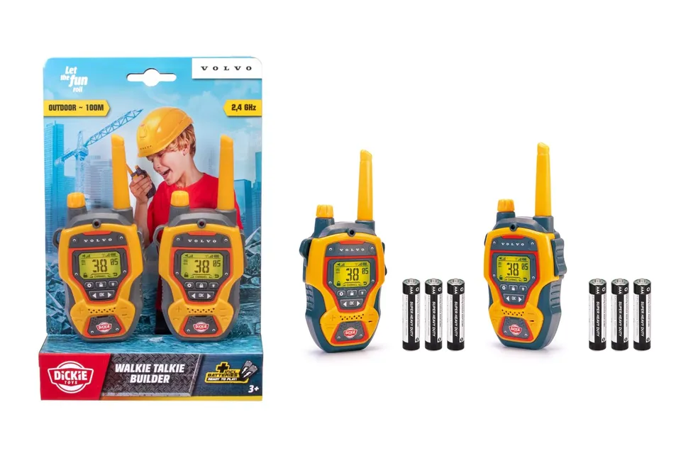 dickie-go-real-volvo-walkie-talkie-2er-set-16-cm image 1