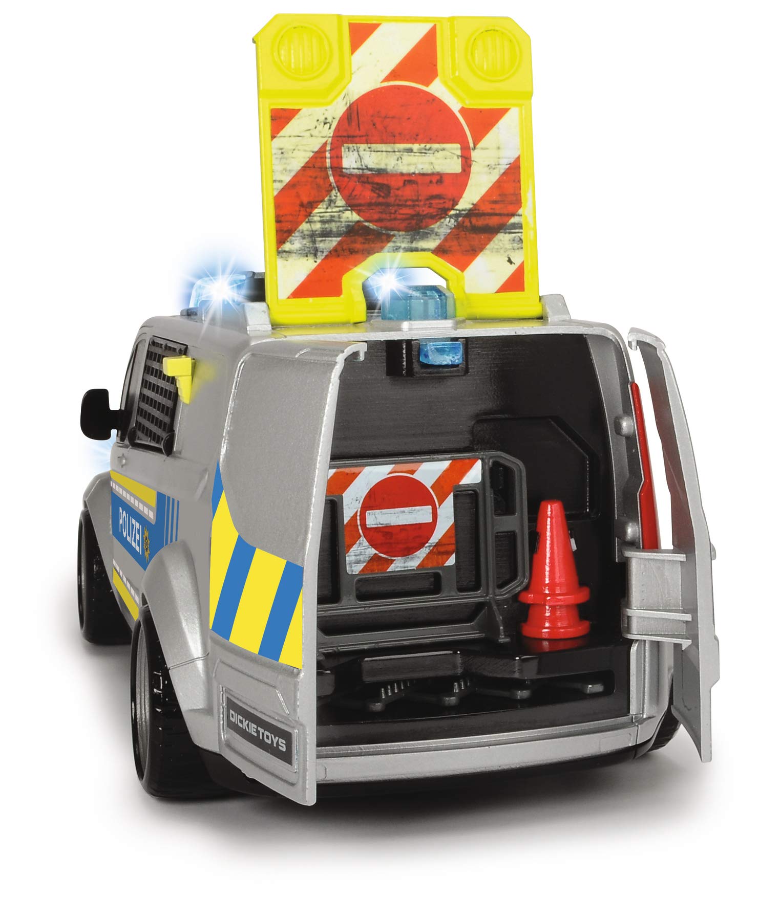dickie-sos-ford-transit-polizei-polizeibus-28cm-licht-sound image 5