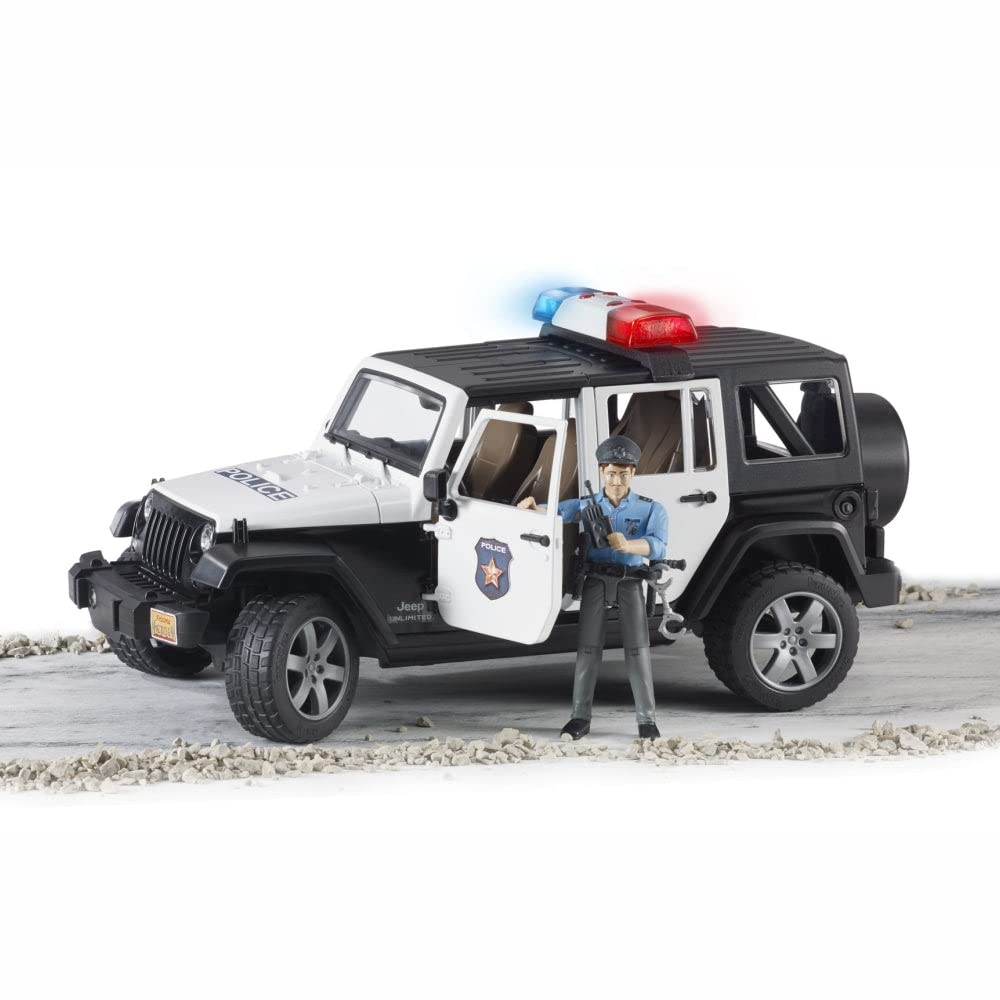 bruder-profi-series-02526-jeep-wrangler-polizei-mit-figur-sound image 2
