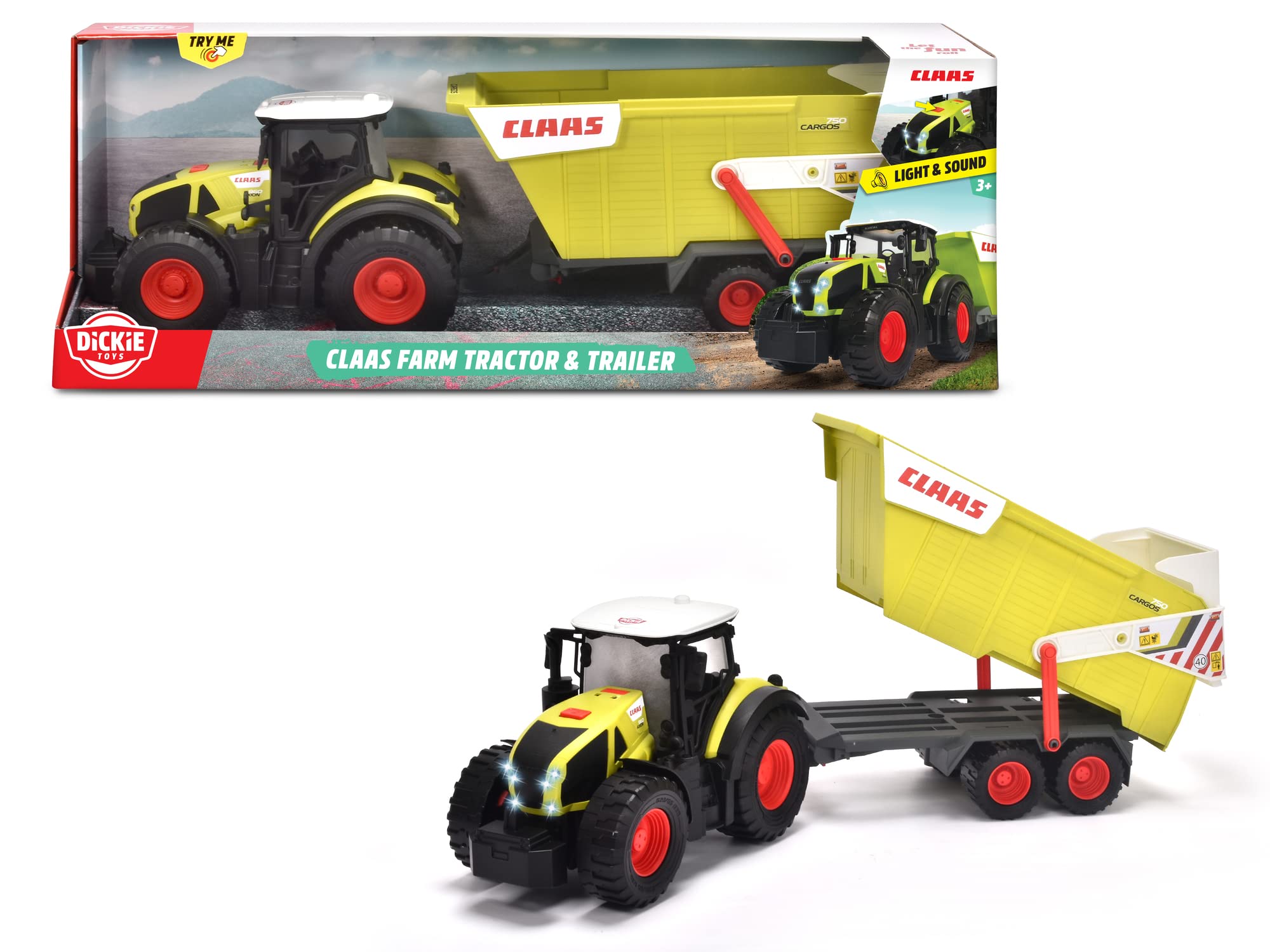 dickie-go-real-claas-traktor-anh-nger-64-cm-licht-sound image 8