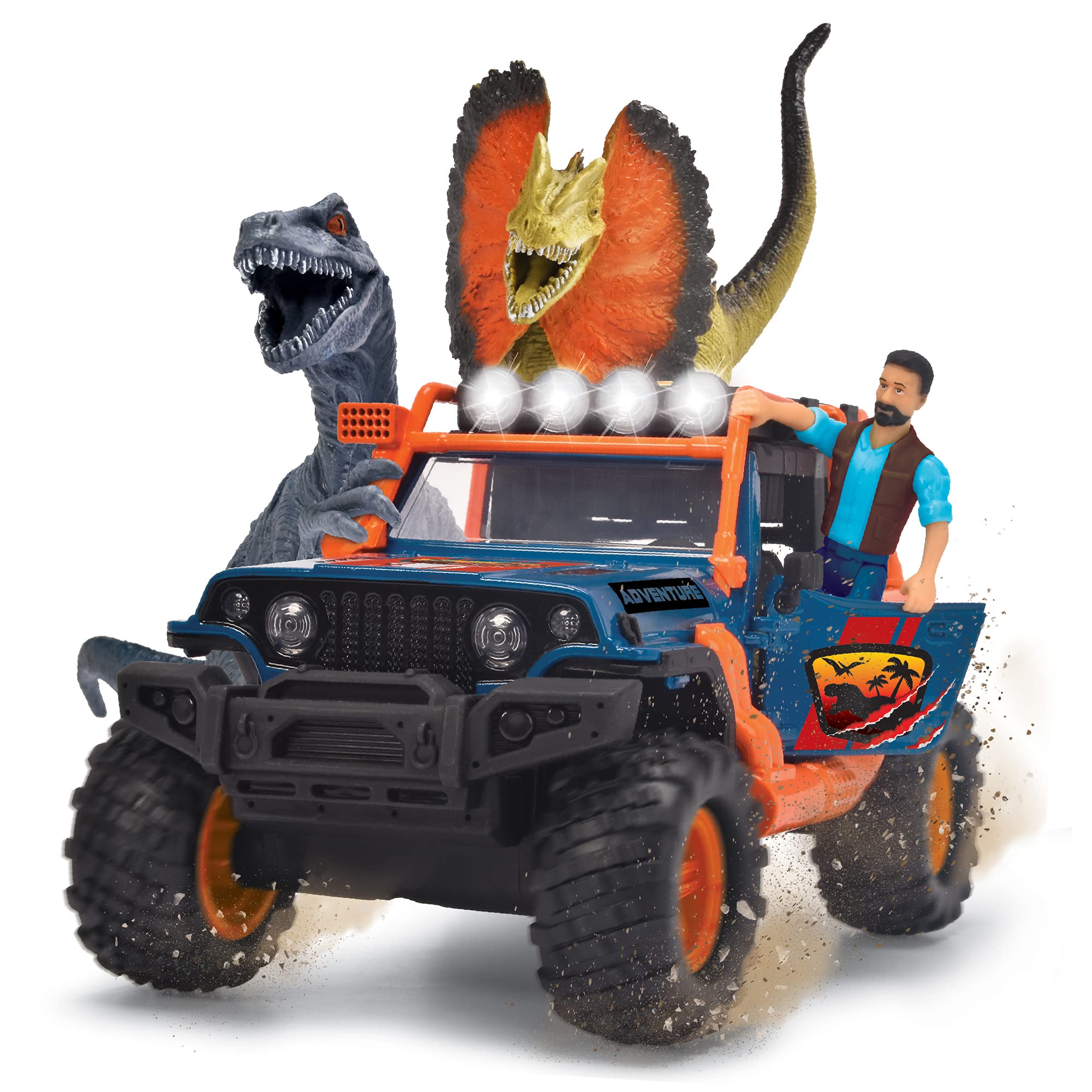 dickie-toys-go-real-dino-commander-spielzeugauto-mit-dinos image 3