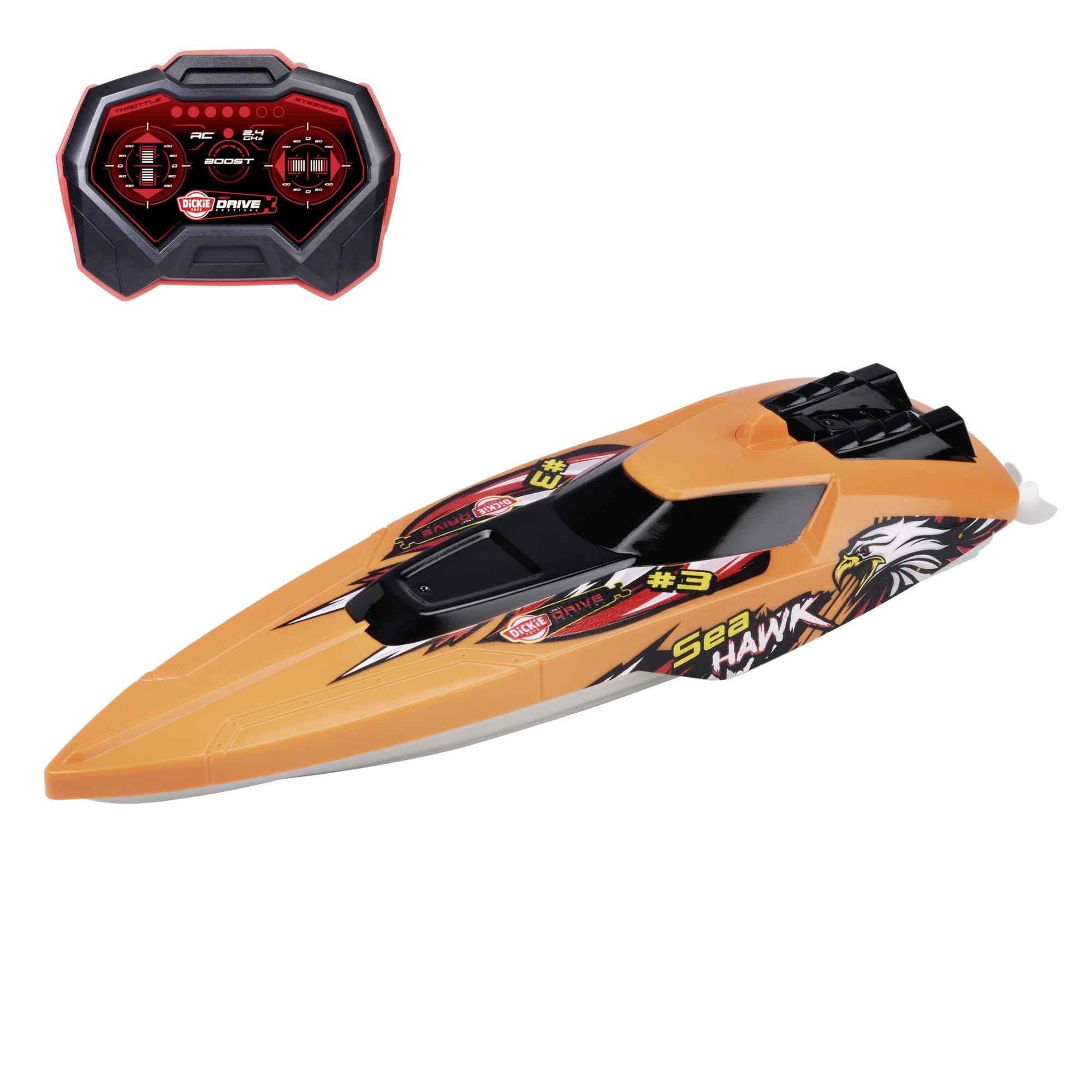 dickie-toys-go-crazy-rc-boot-sea-hawk-spielzeugboot-33-cm image 1